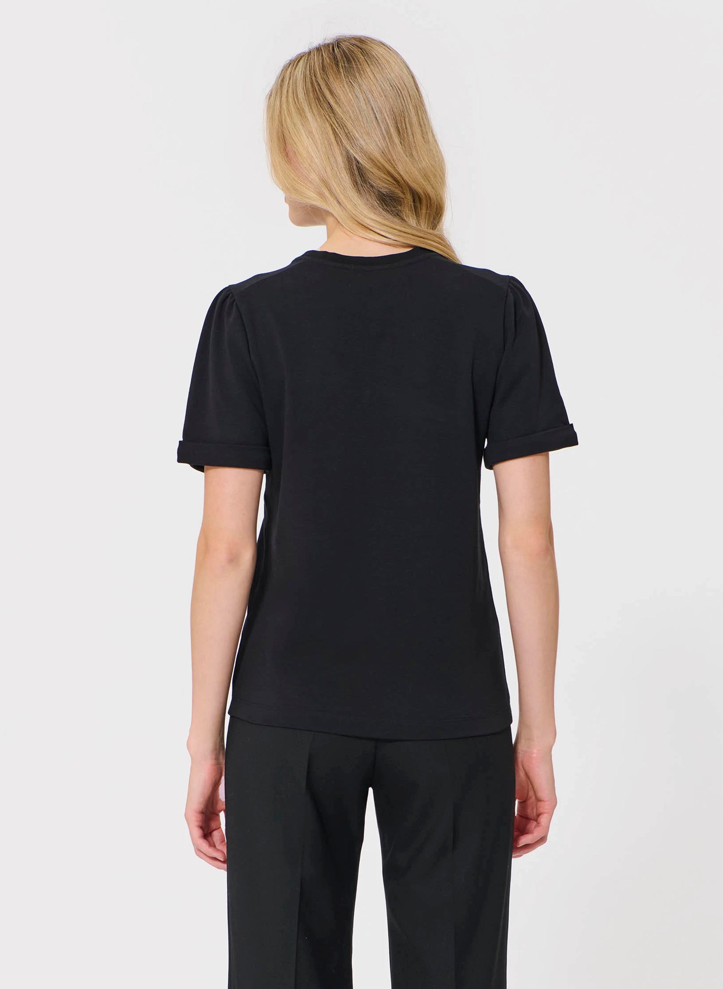 Top droit col classique TARA JARMON Bleu