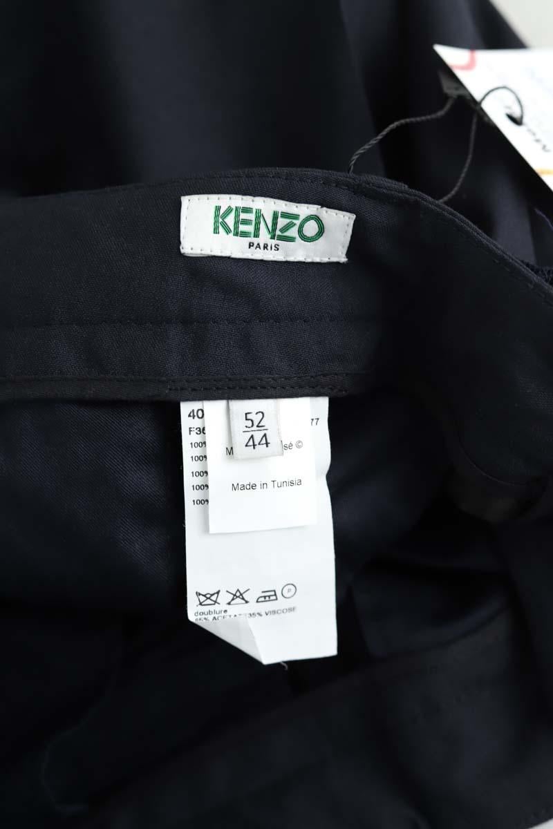 Carrot trousers KENZO - SECONDE MAIN Black