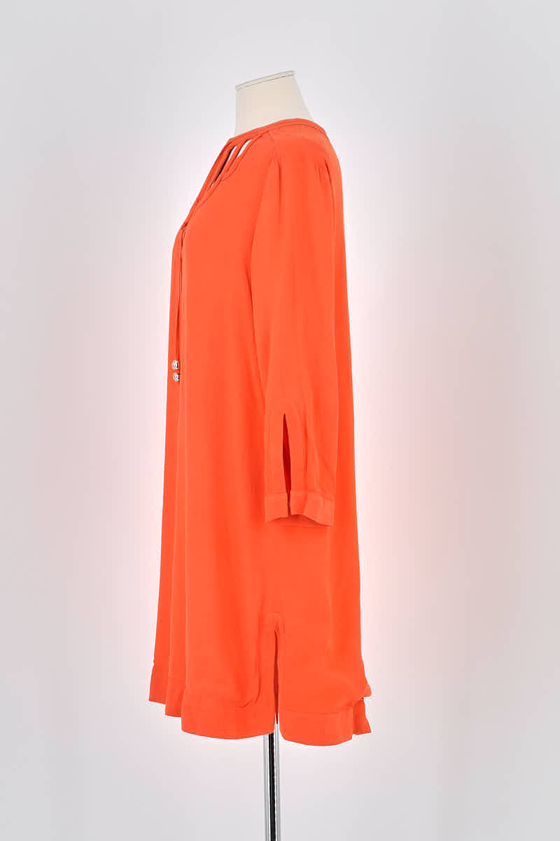 Dress DIANE VON FURSTENBERG - Seconde Main Orange