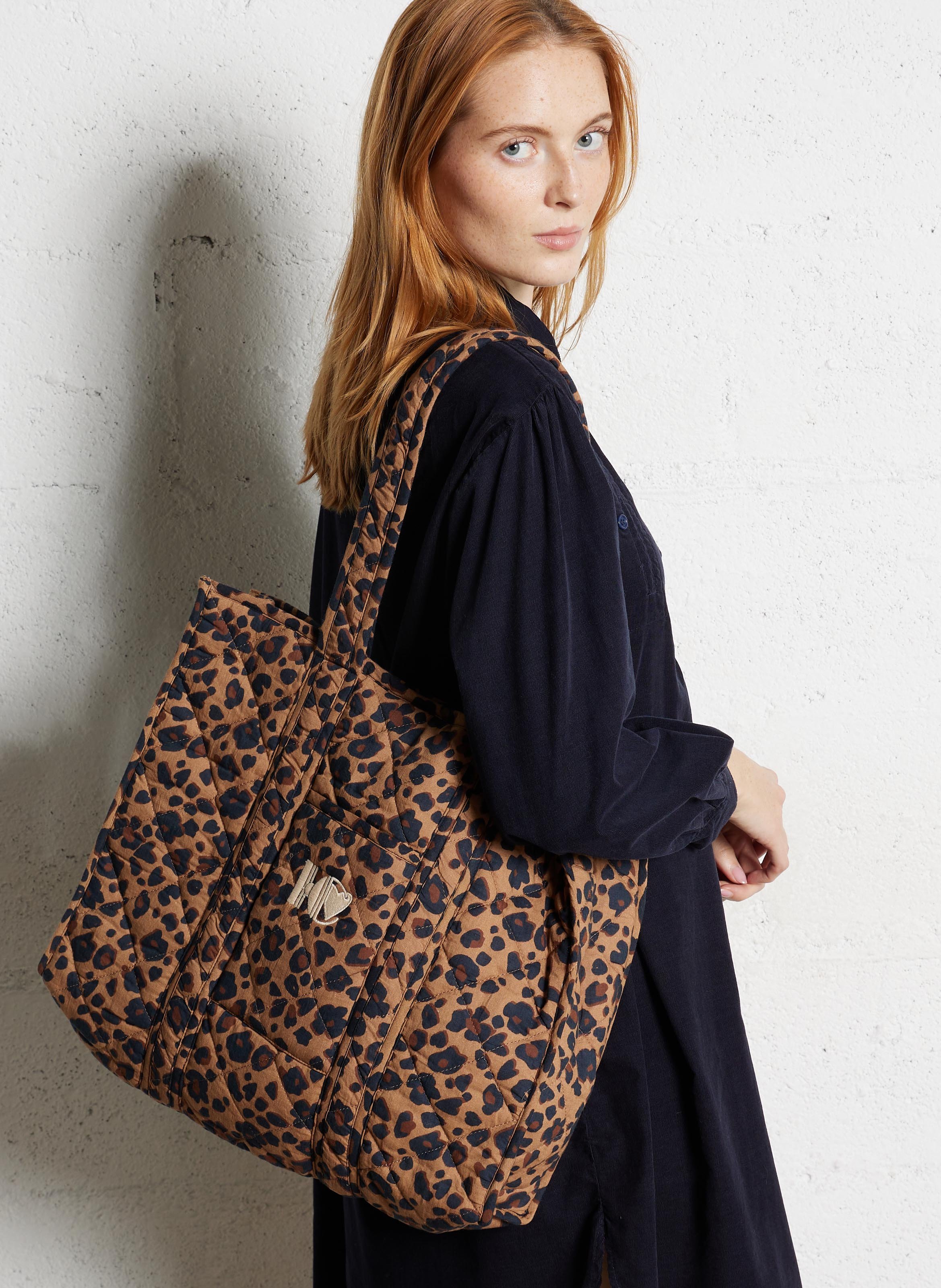 Cotton shopper I CODE Brown