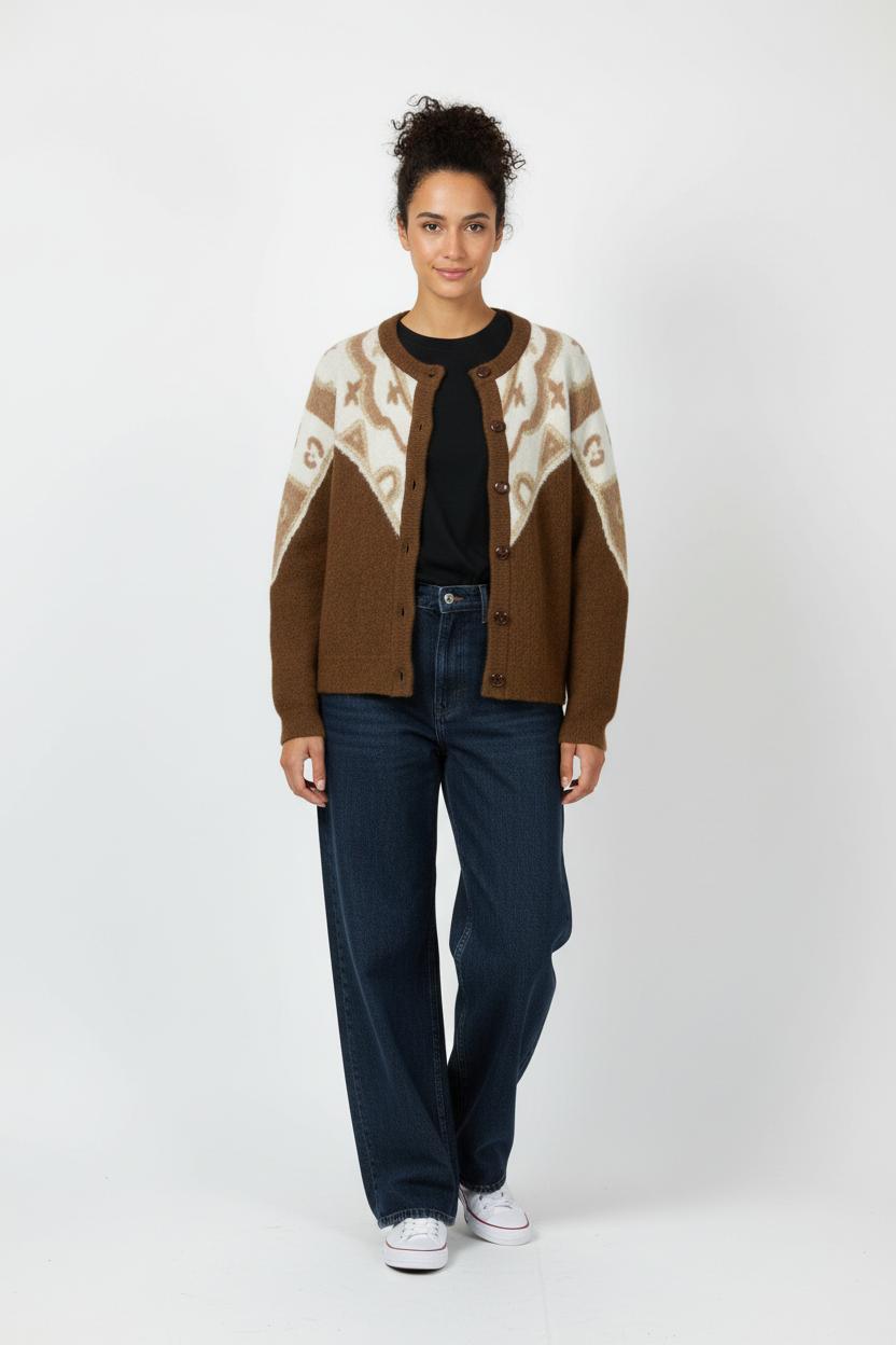 Cardigan SEZANE - Seconde main Multicolored