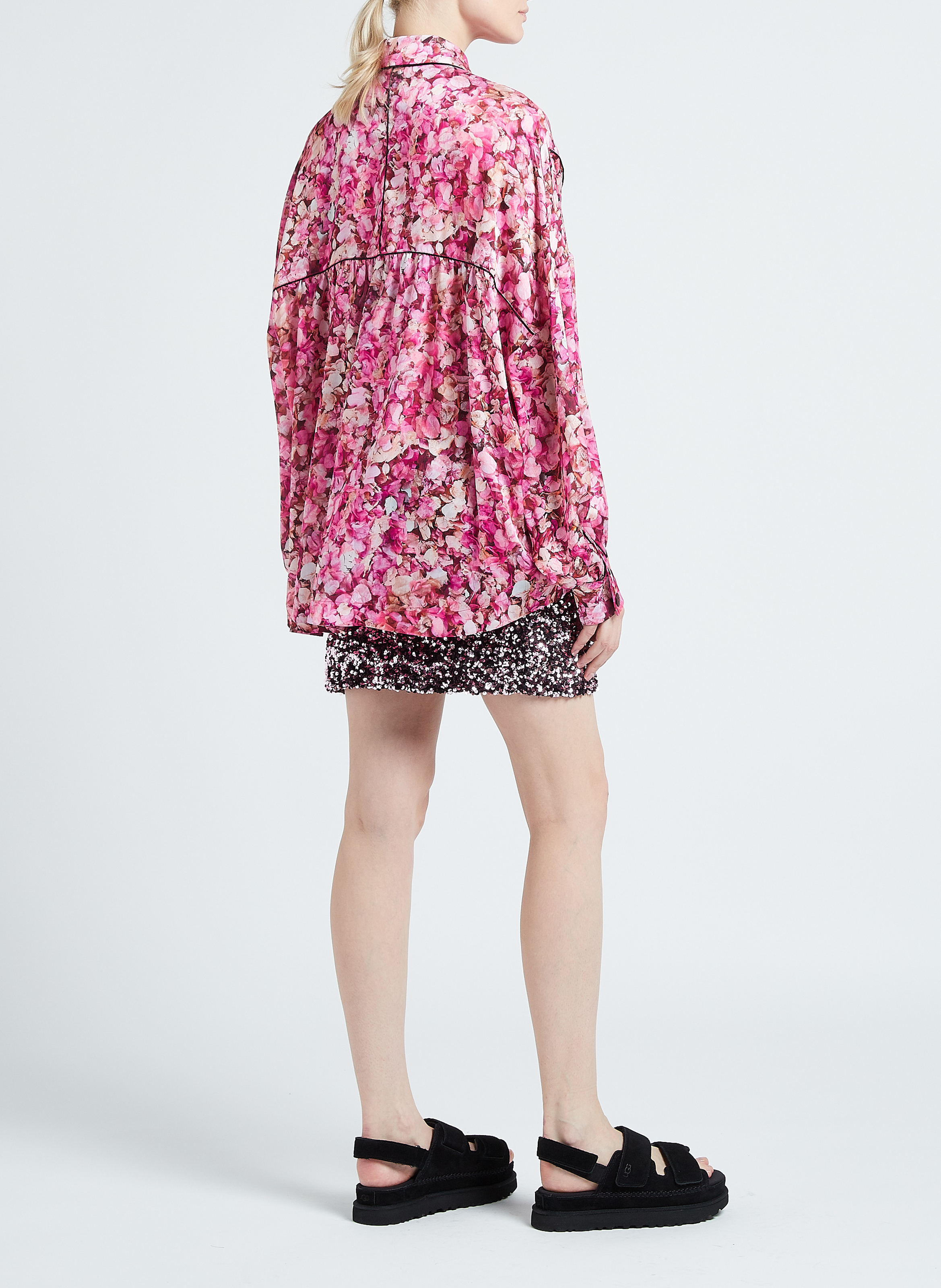 Jupe courte à sequins  HEIMSTONE Rose