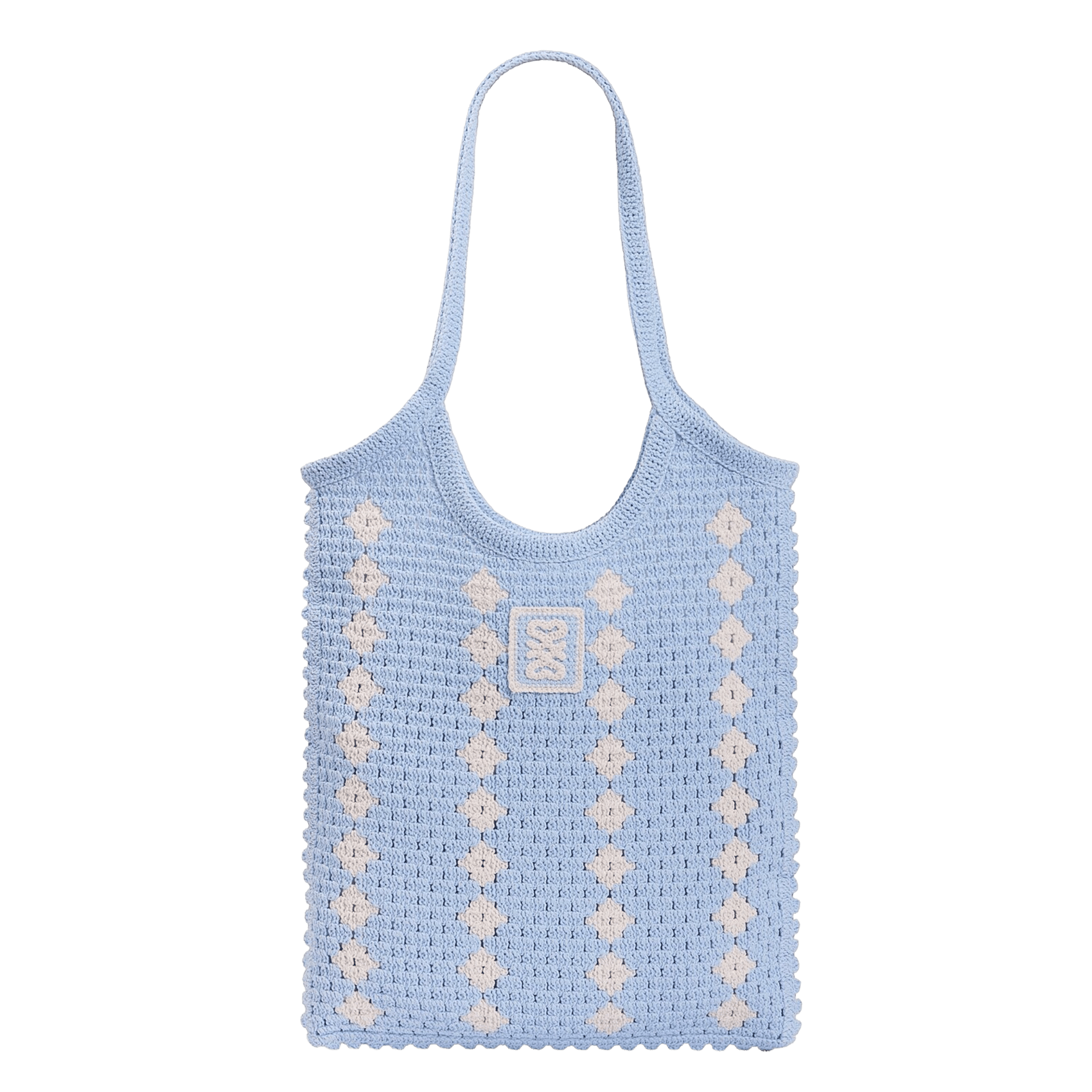 Shopper van tricot SANDRO Blauw