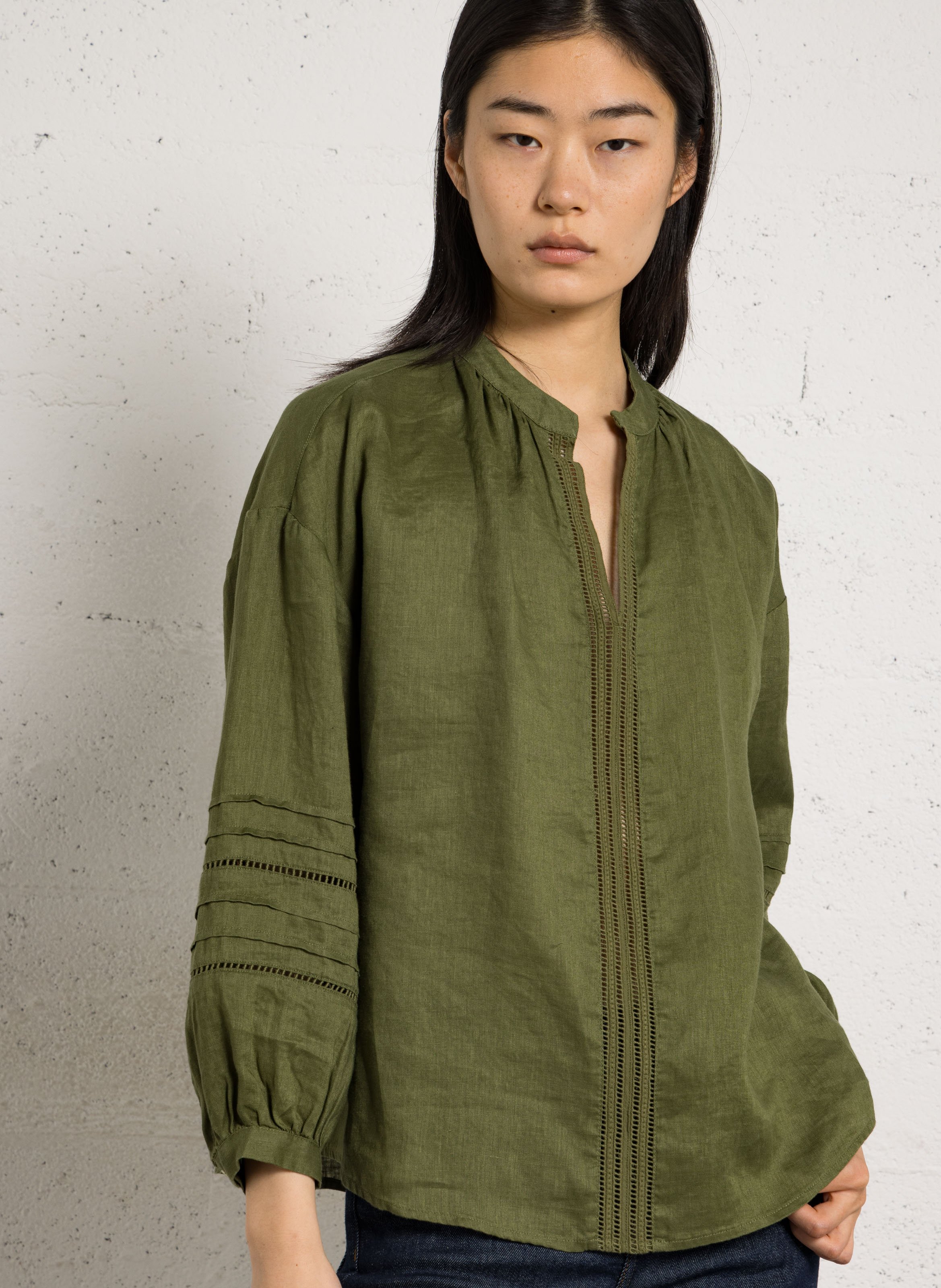 Weite Leinenbluse JC SOPHIE