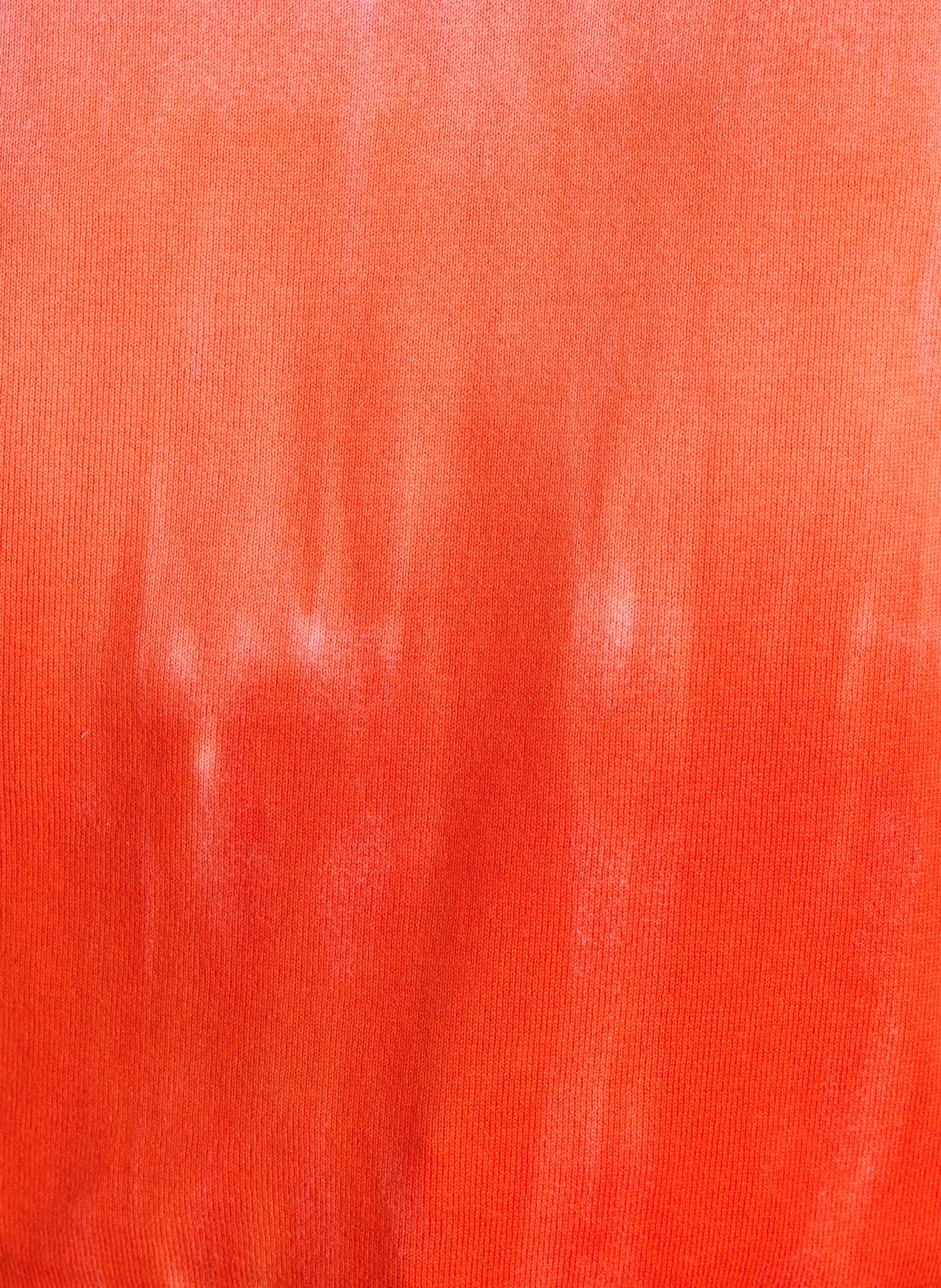 Round neck tie-dye T-shirt LA FEE MARABOUTEE Pink