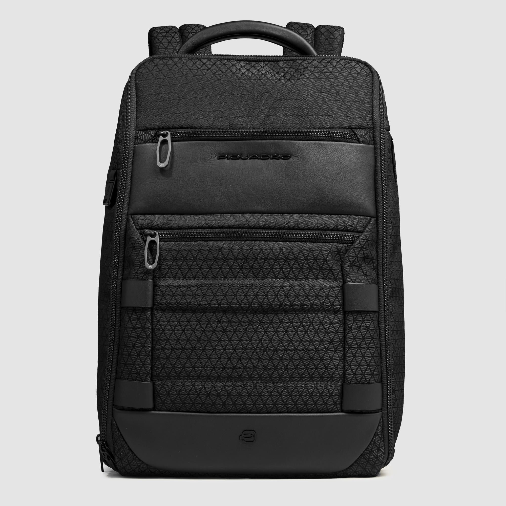 Modular 2-in-1 Travel Backpack PIQUADRO Black