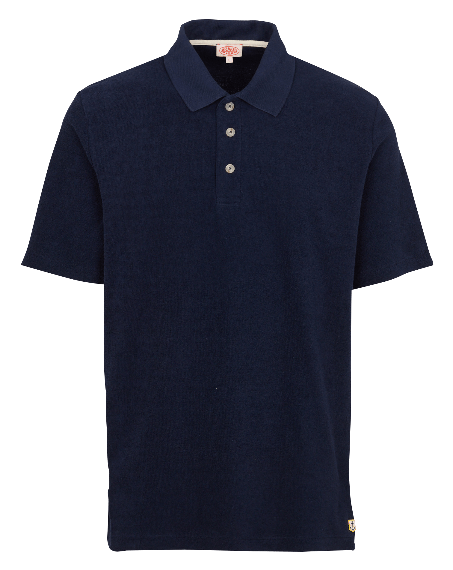 Polo oversize en coton ARMOR LUX Bleu