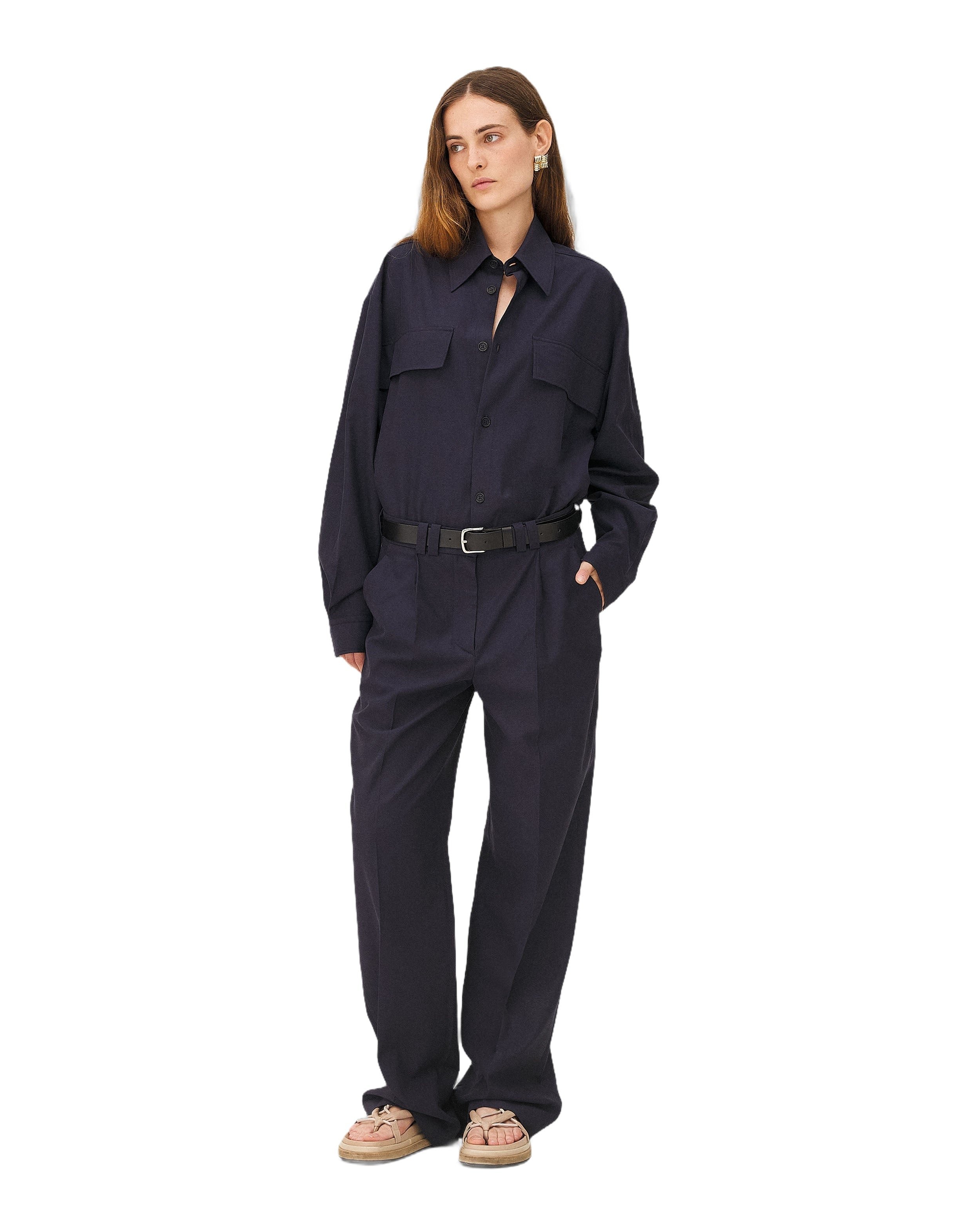 Tailoring trousers VILS NAVY Noyoco Blue