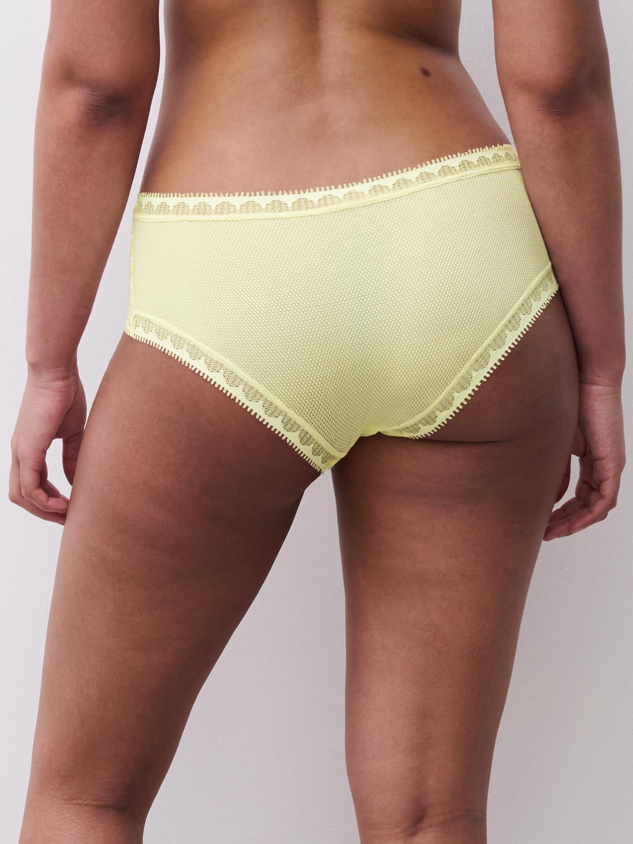 Shorty en dentelle CHANTELLE Jaune