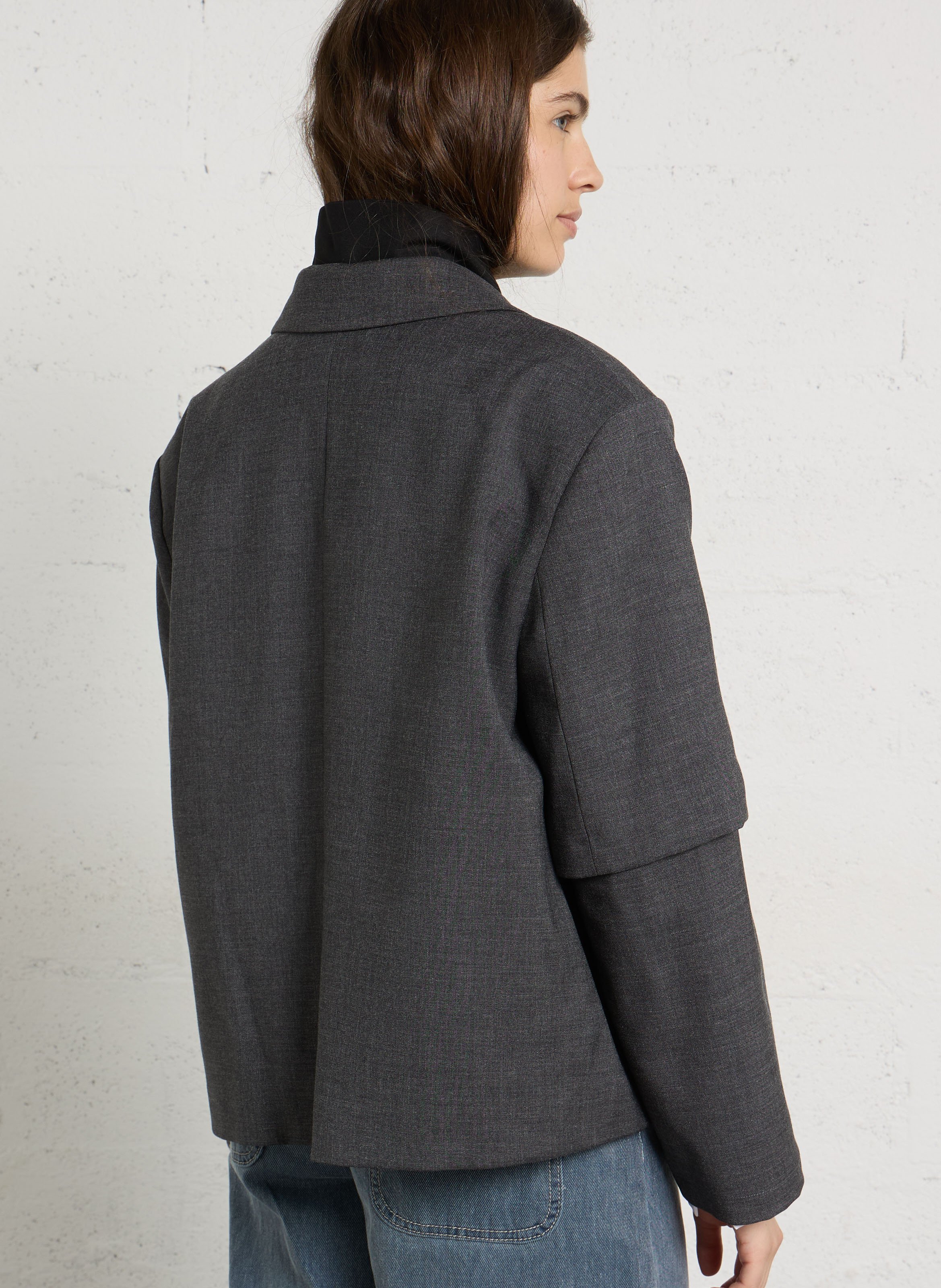 Oversized blazer IMPERIAL Grey
