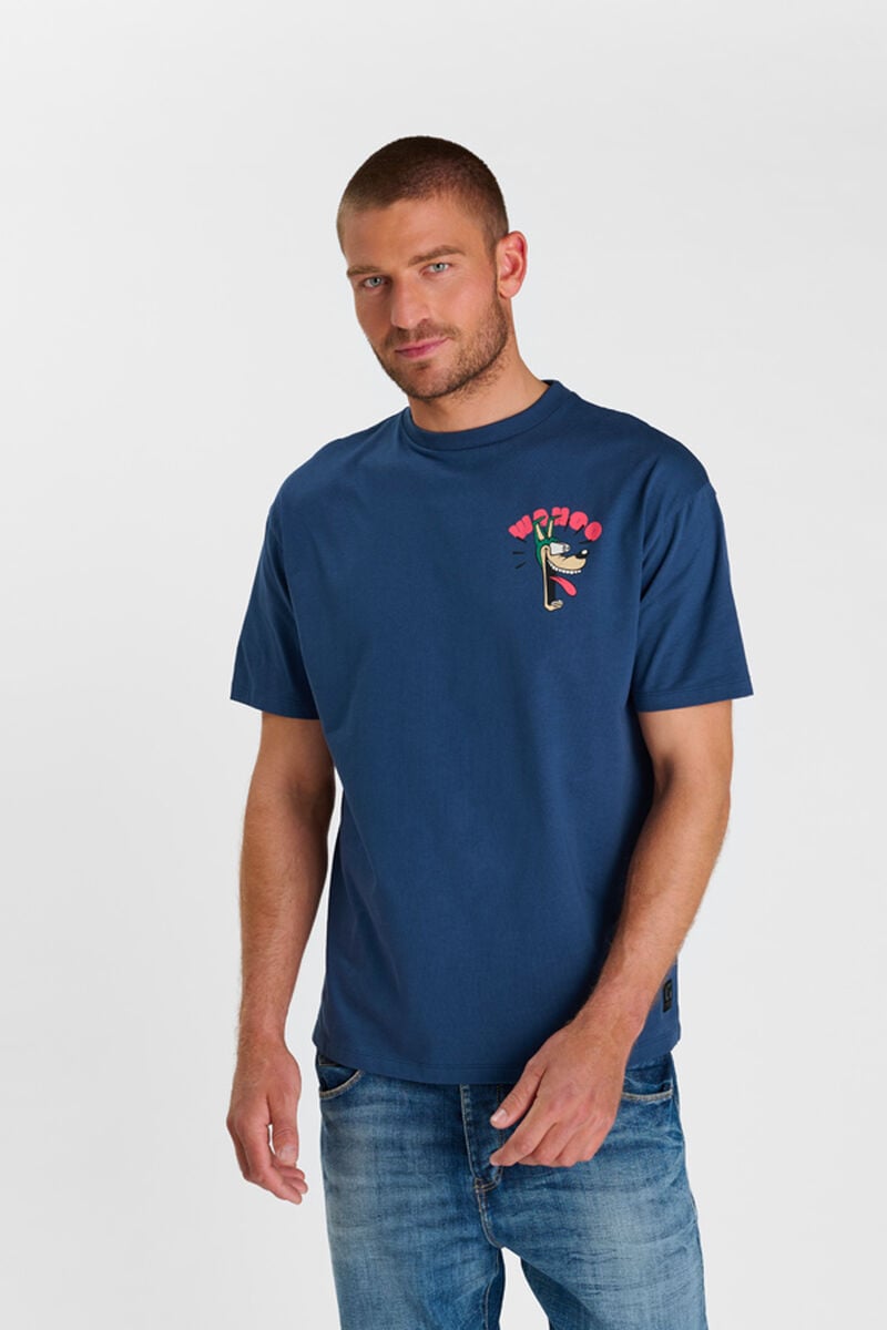T-shirt LE TEMPS DES CERISES Blue