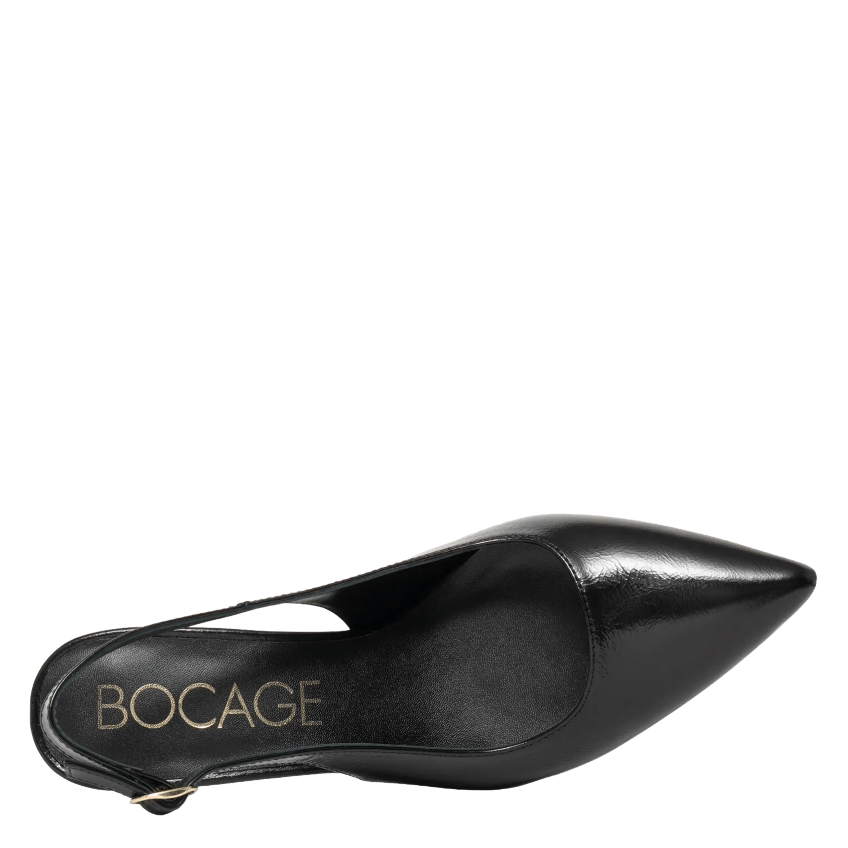 Heeled leather pumps | Black BOCAGE Women