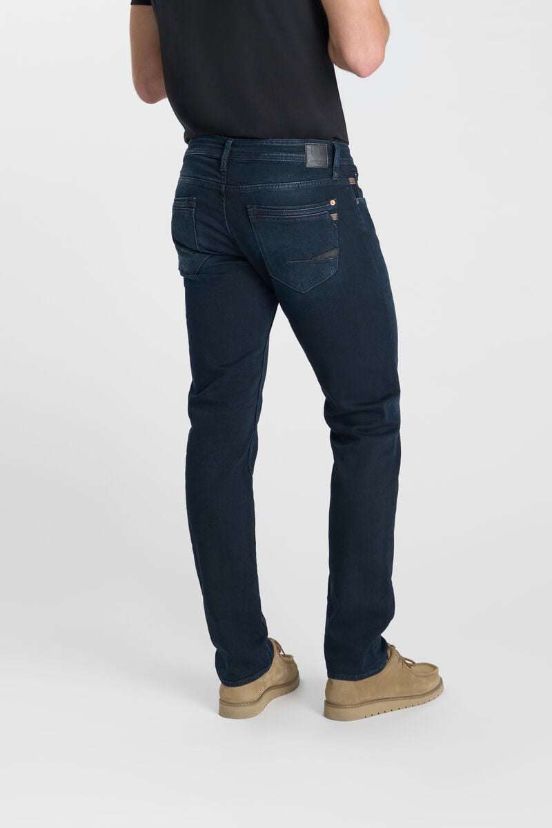 Straight-leg zip jeans LE TEMPS DES CERISES Blue