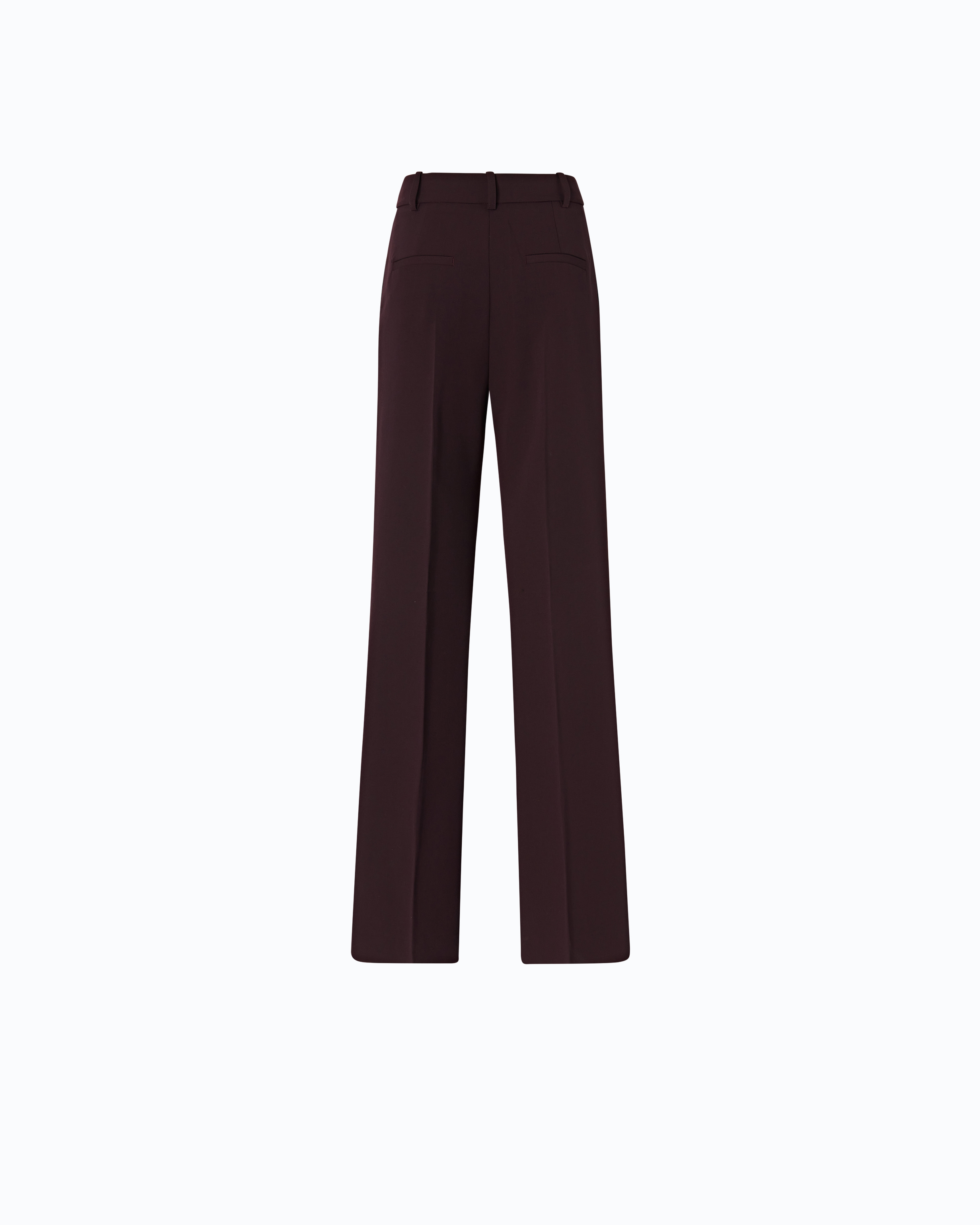 Plain palazzo trousers PINKO Red