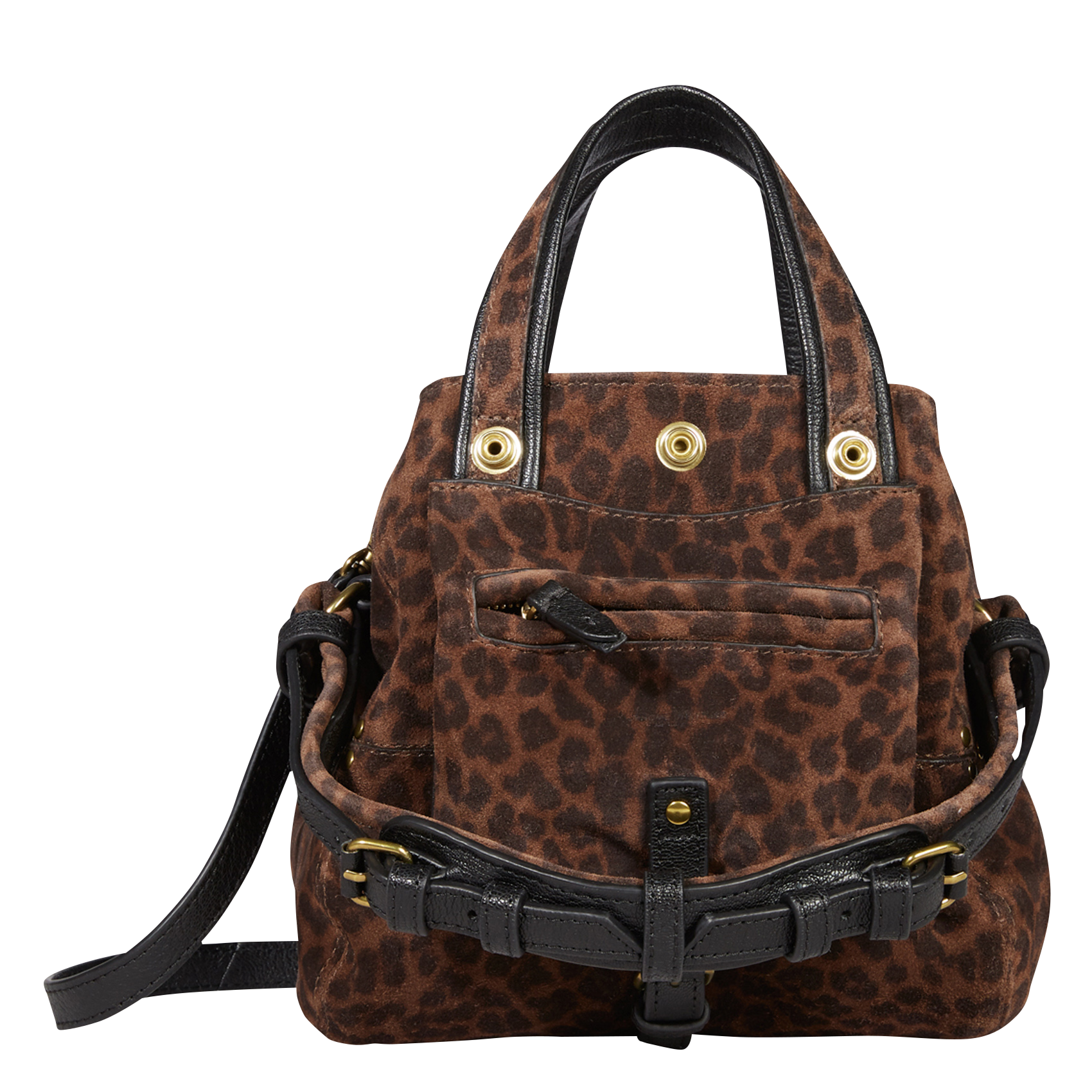 Leather shoulder bag JEROME DREYFUSS Multicolored