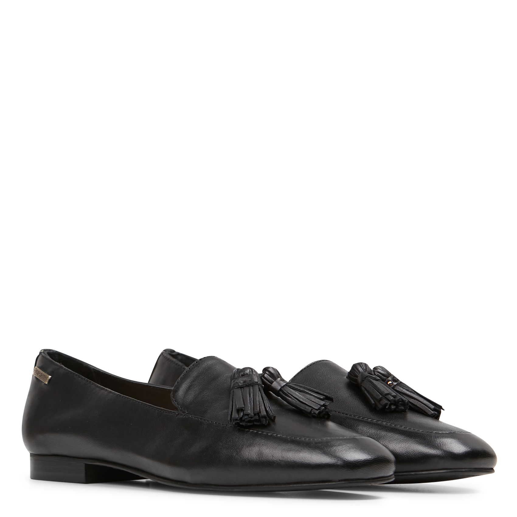 Leather moccasins LES TROPEZIENNES PAR M.BELARBI Black