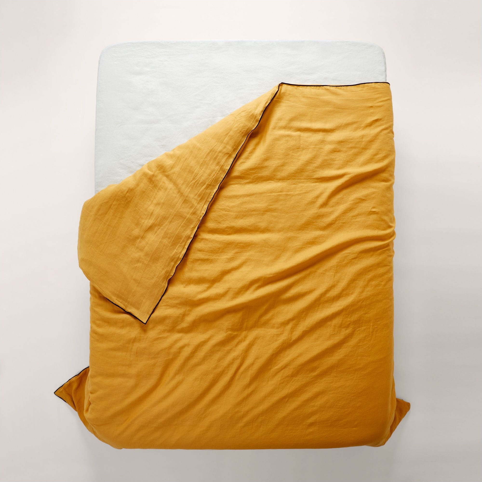 ANOUK - Cotton duvet cover MADURA Yellow