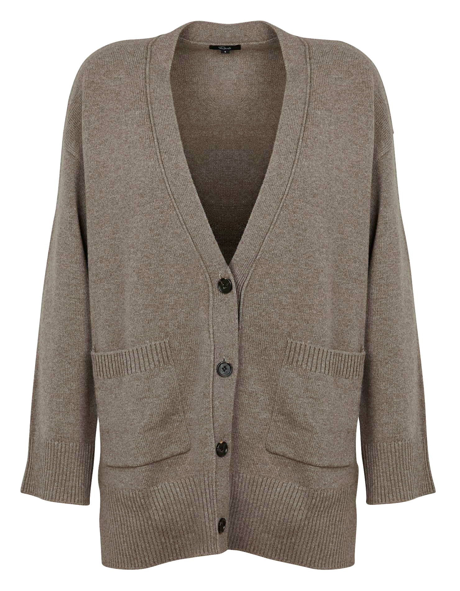 Gilet en coton laine et cachemire mélangés RAILS Beige