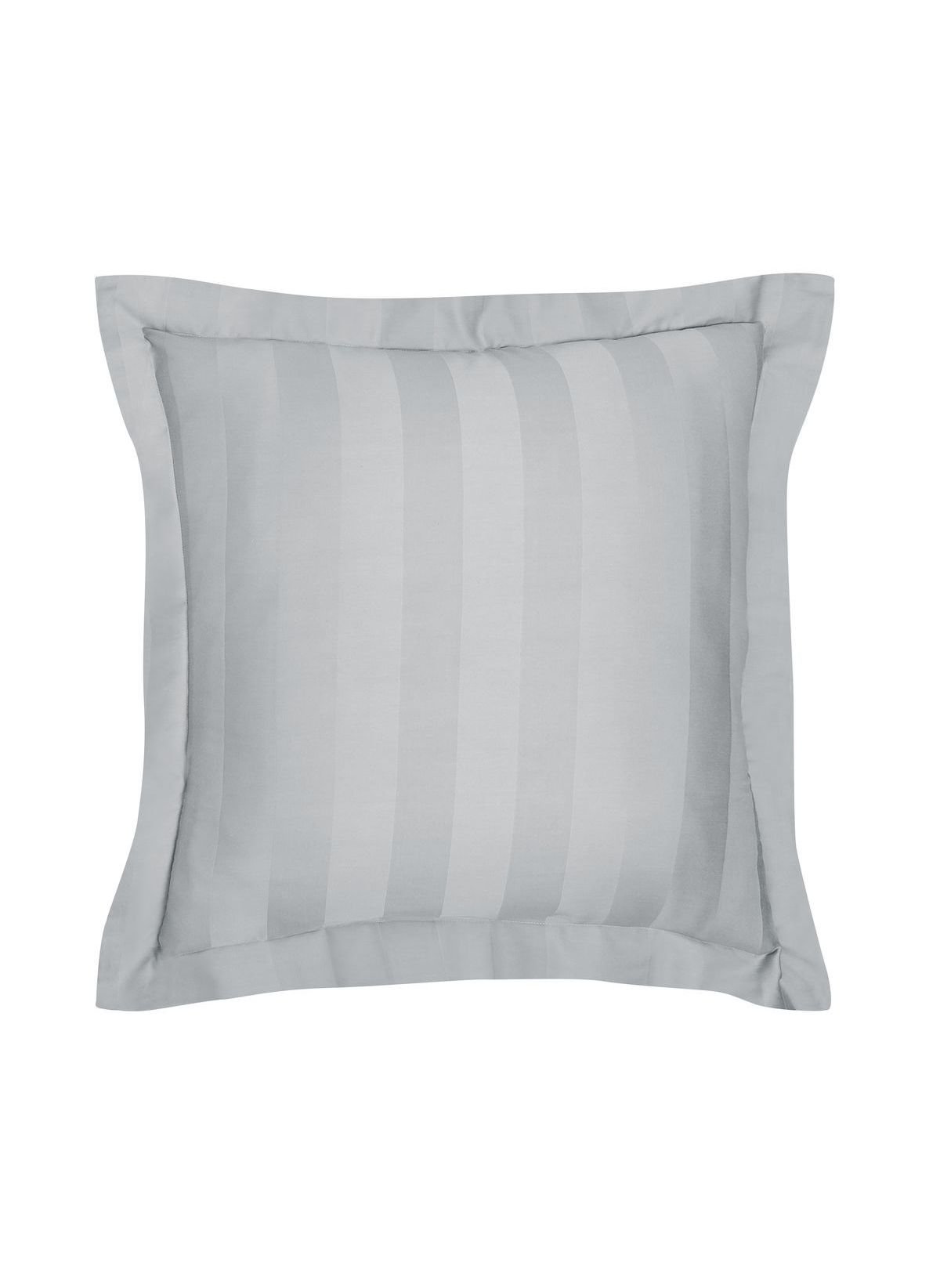 Cotton pillowcase with flounce TODAY LINGE DE MAISON Grey