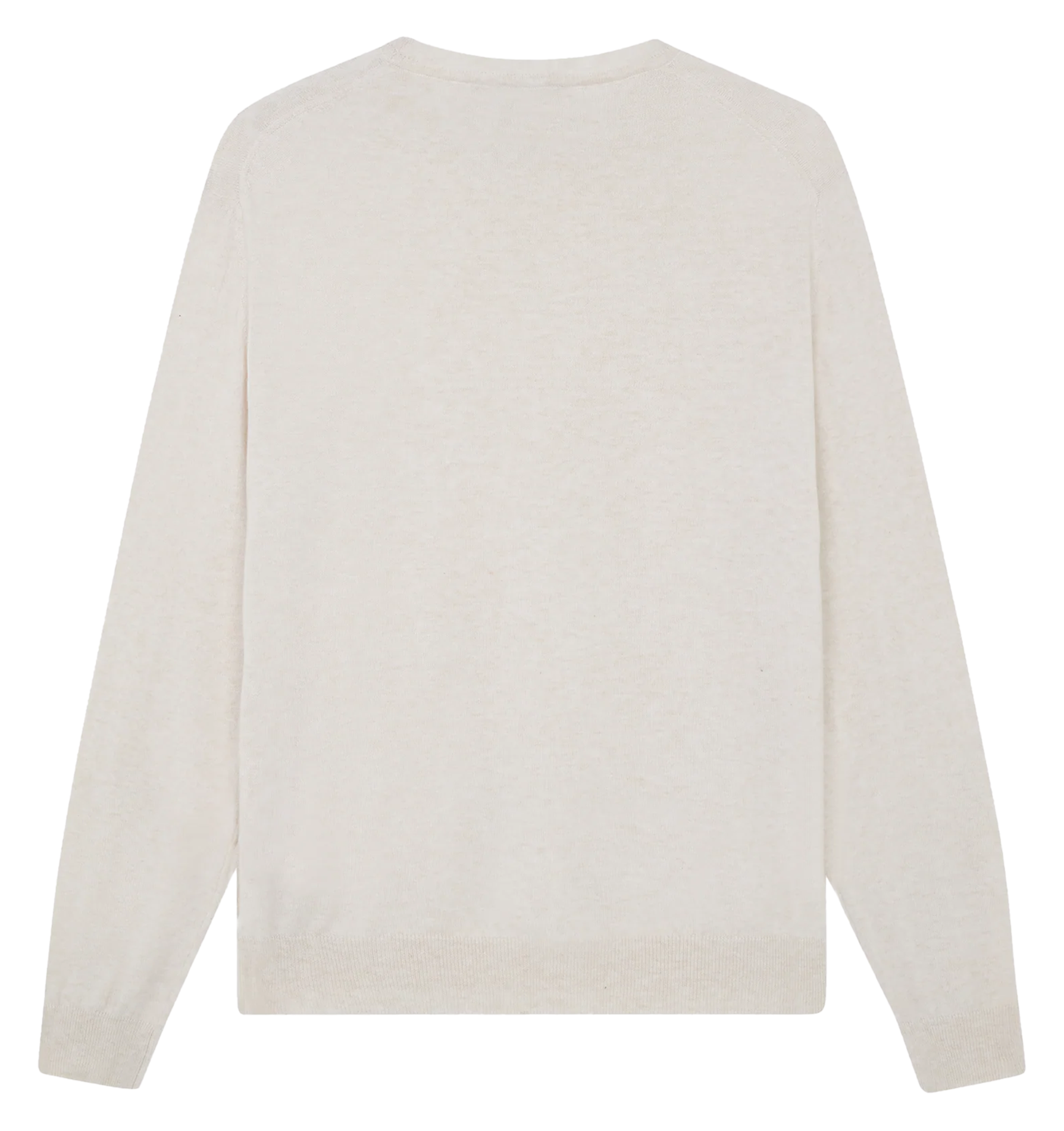 Colour block cotton sweater CHEVIGNON White