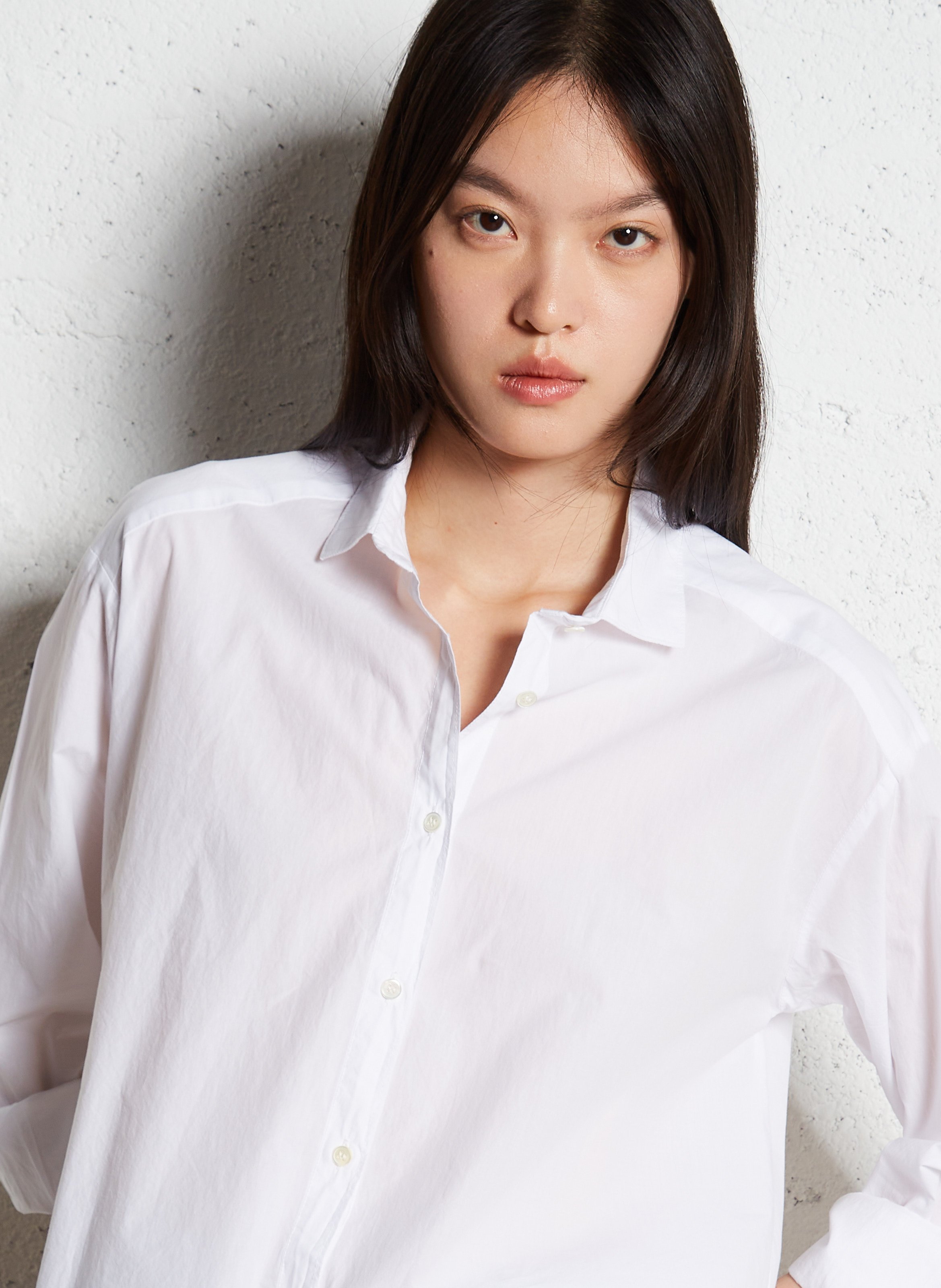 Baumwoll-Bluse HARTFORD Weiss