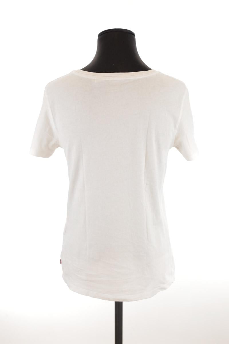 Cotton T-shirt LEVI'S - Seconde main White