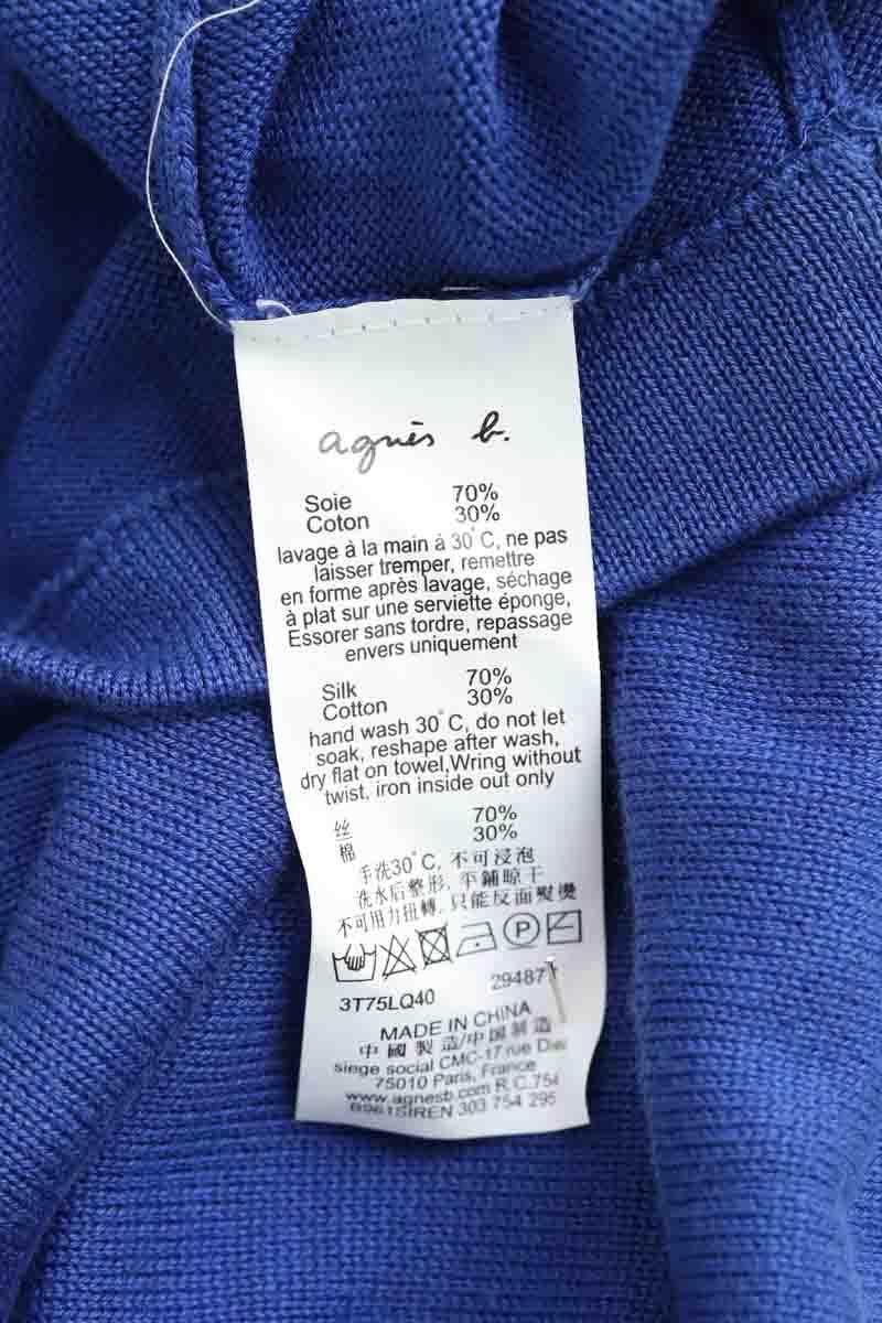 Polo shirt AGNES B. - Seconde Main Blue