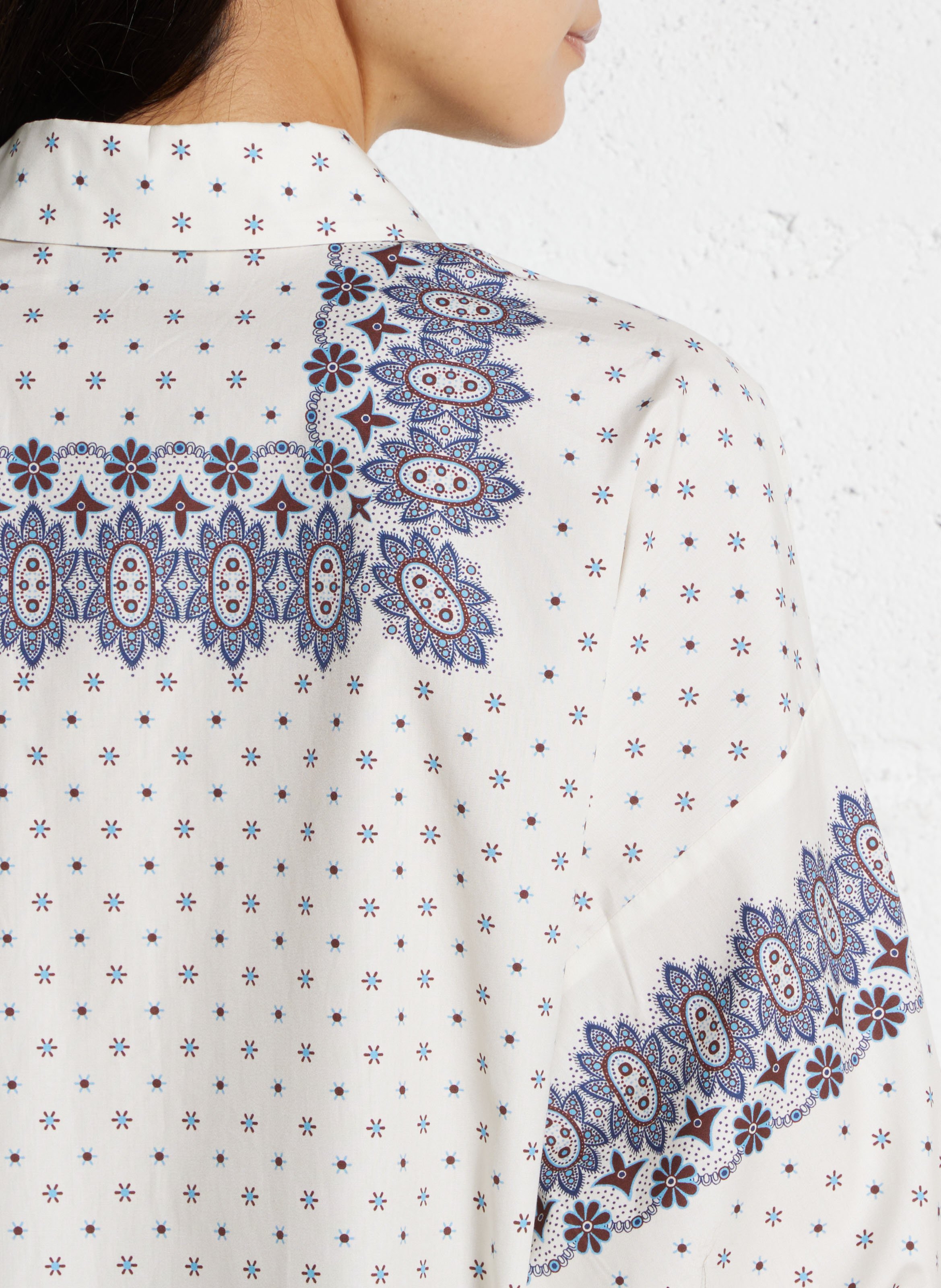 Capri plain oversized shirt MAX MARA WEEK END White