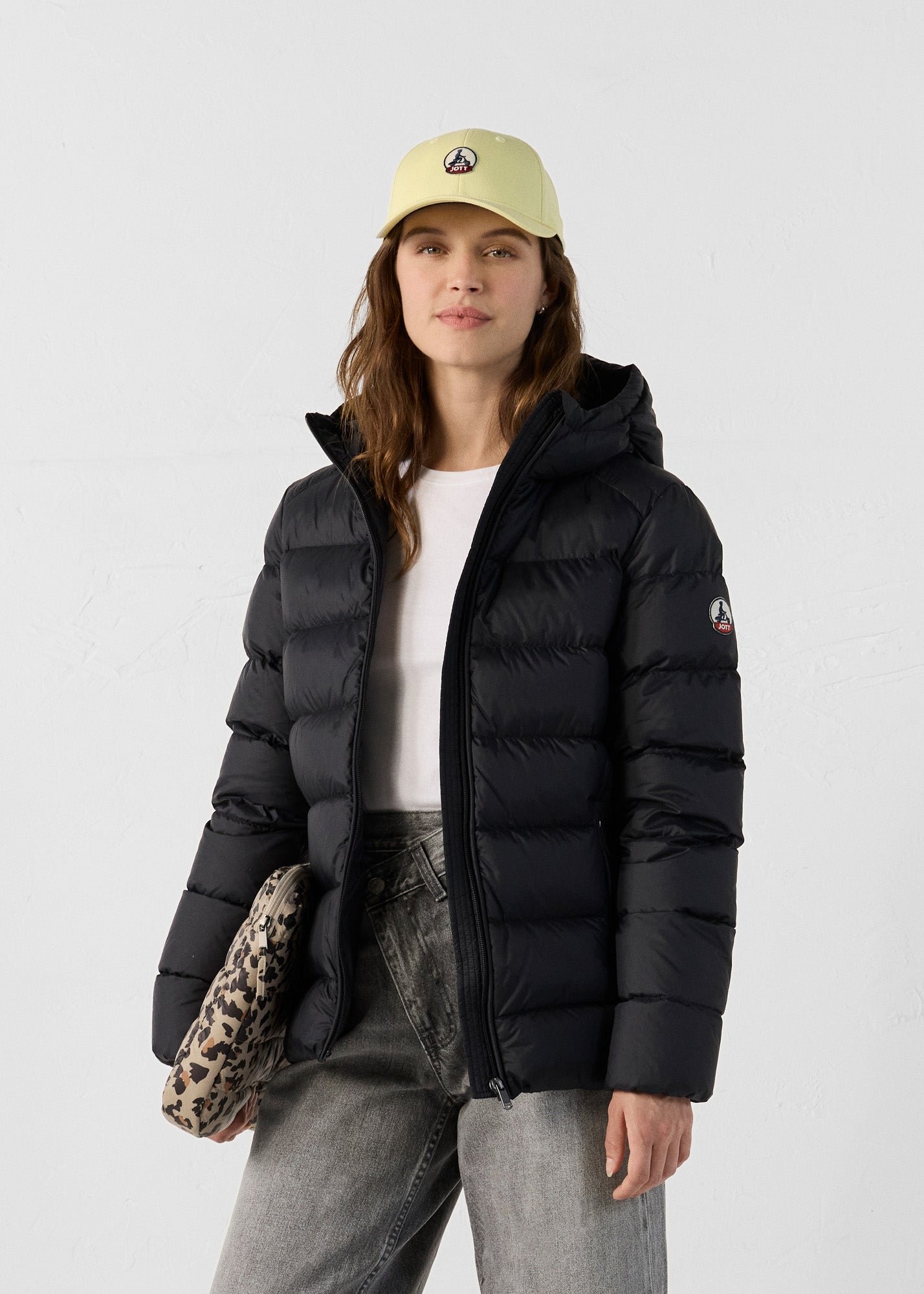 Johanne Comfort Puffer Jacket JOTT Black
