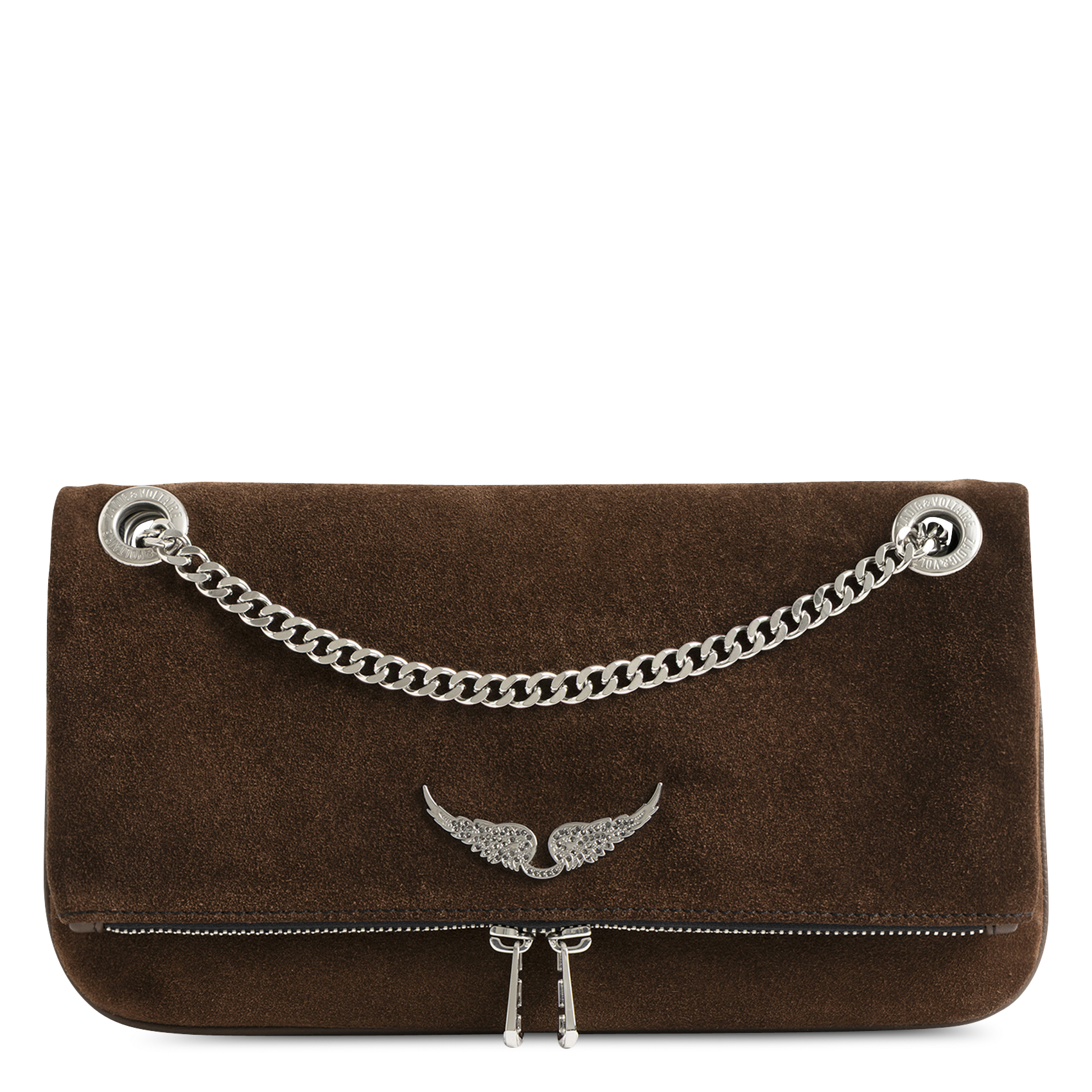 Leather bag ZADIG&VOLTAIRE Brown