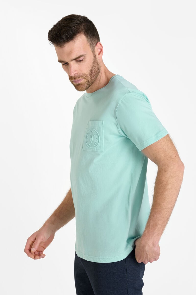 Tommy Badge T-shirt LE TEMPS DES CERISES Blue