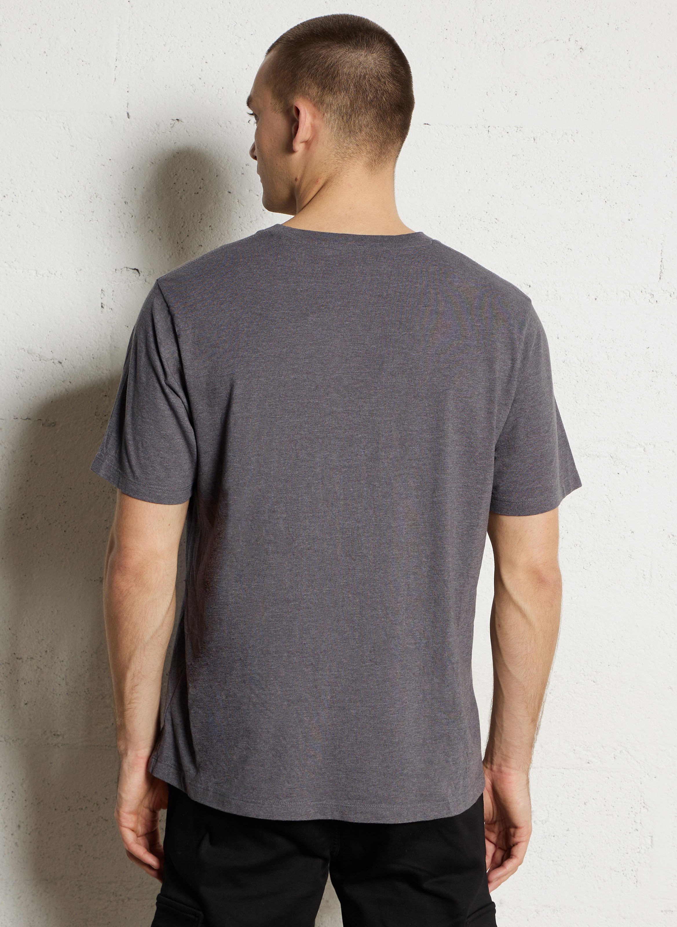 Round-neck cotton T-shirt PEPE JEANS Grey