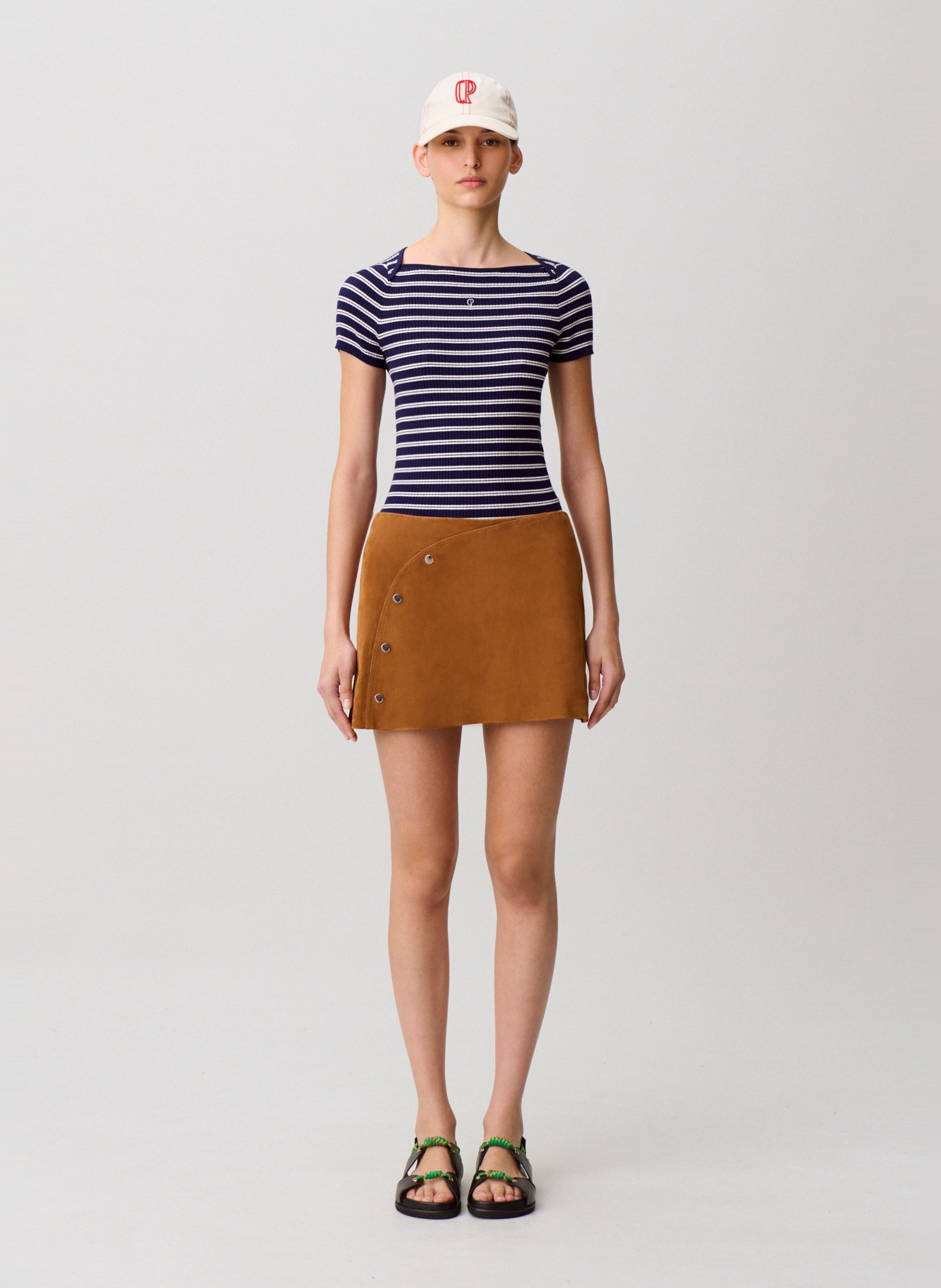 Tee-shirt à rayures CLAUDIE PIERLOT Multicolore