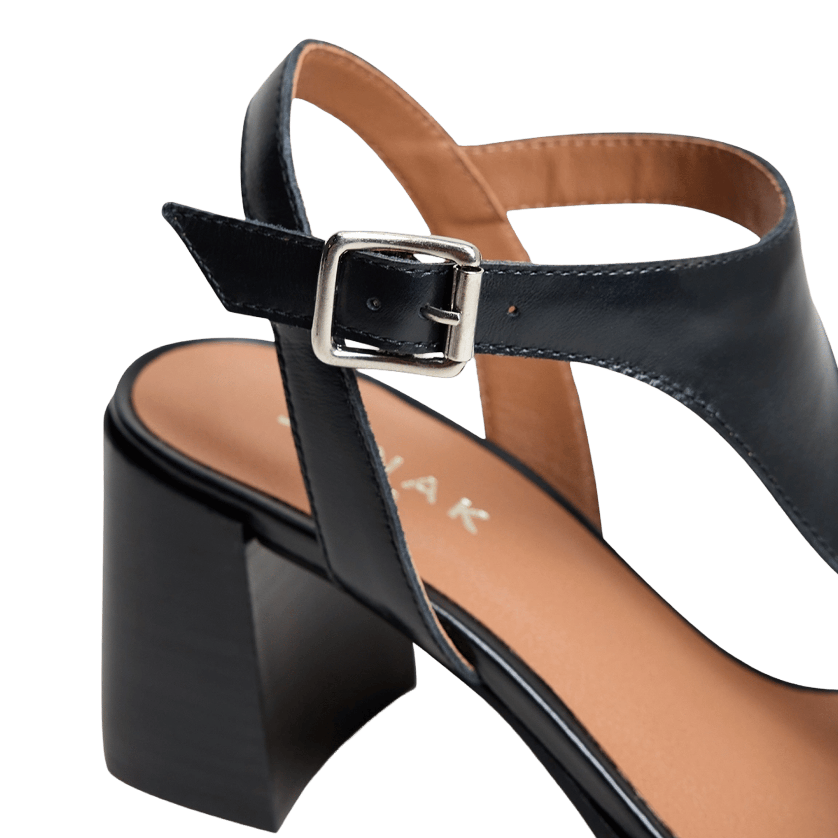 Alice - Ledersandalen mit Absatz JONAK Schwarz