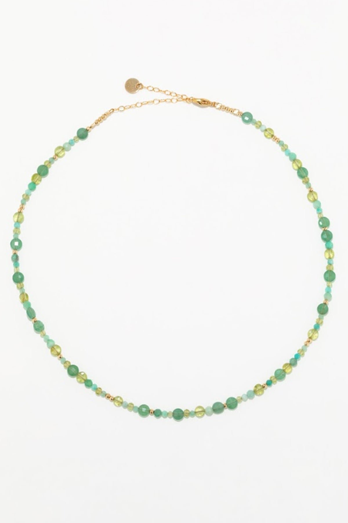Venus necklace - seafoam YAY Golden