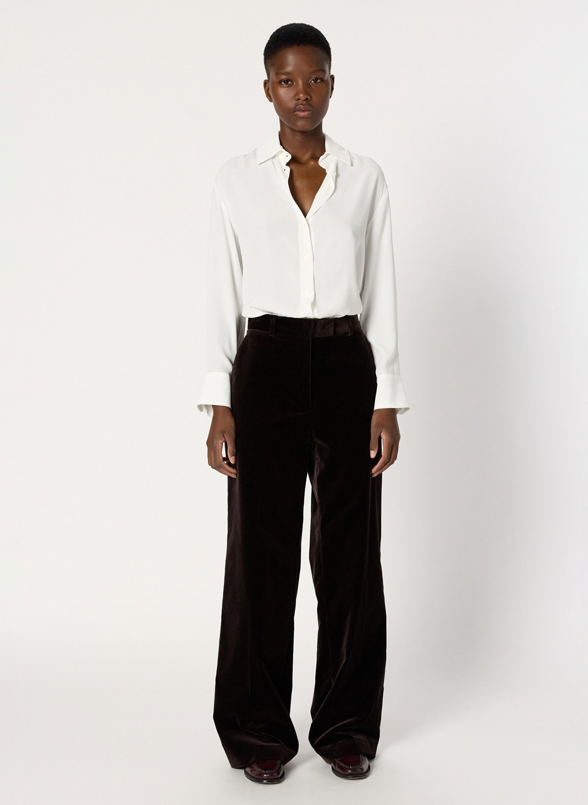 Chino van katoenmix GERARD DAREL Bruin