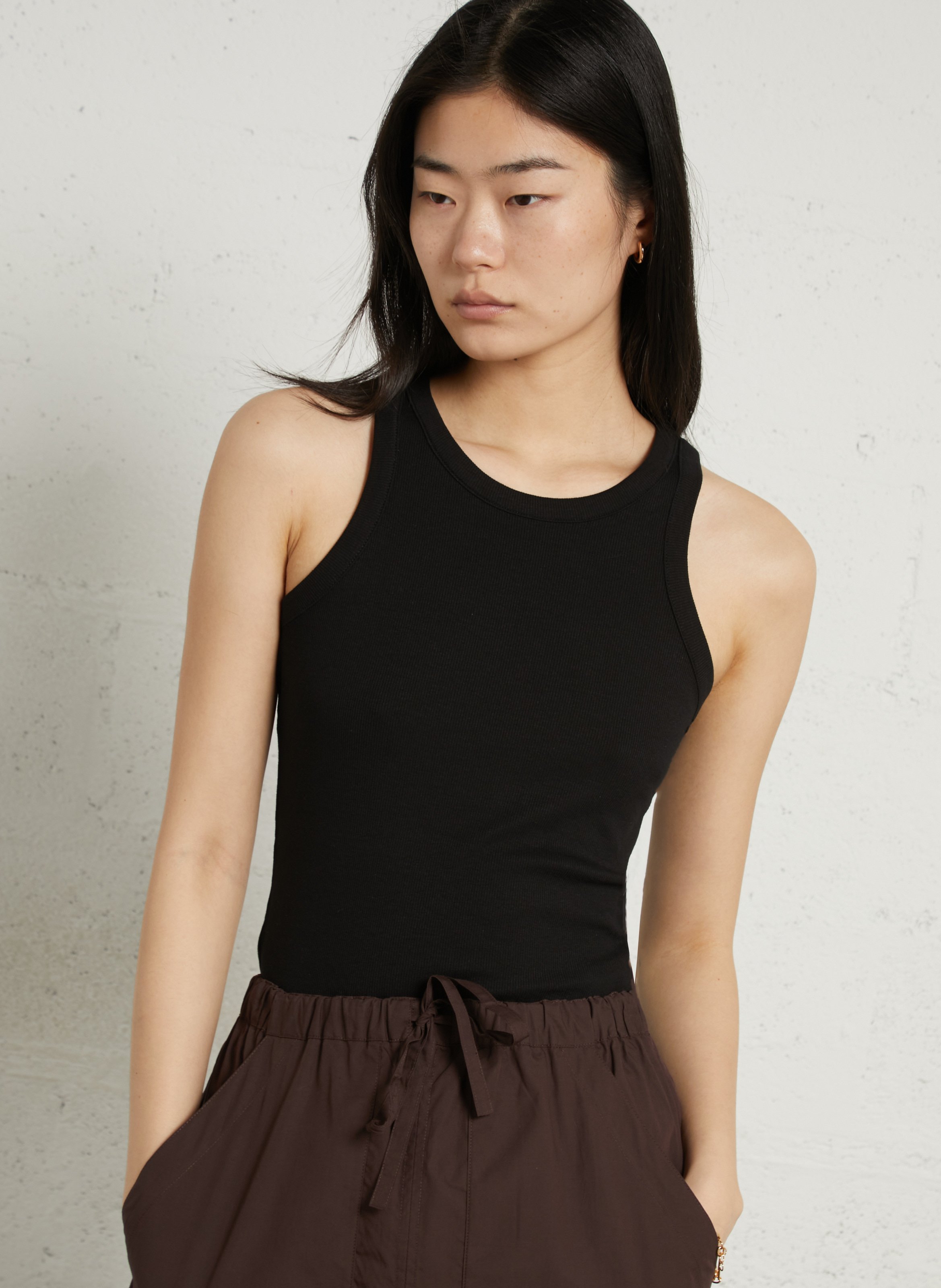 Ärmelloses Rundhals-Top MAISON 123