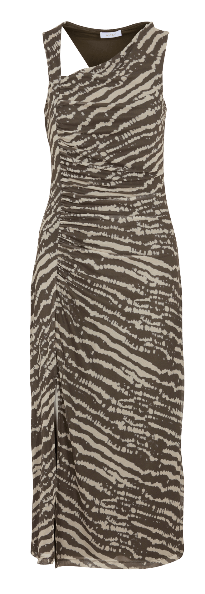 Robe midi imprimée  KOOKAI Kaki