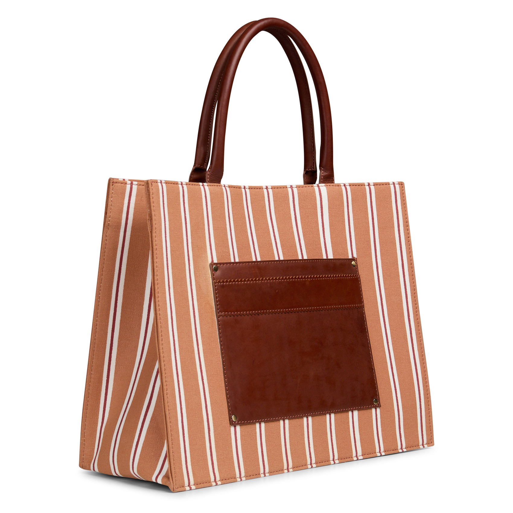 Sac cabas en coton MAISON 123 Rouge