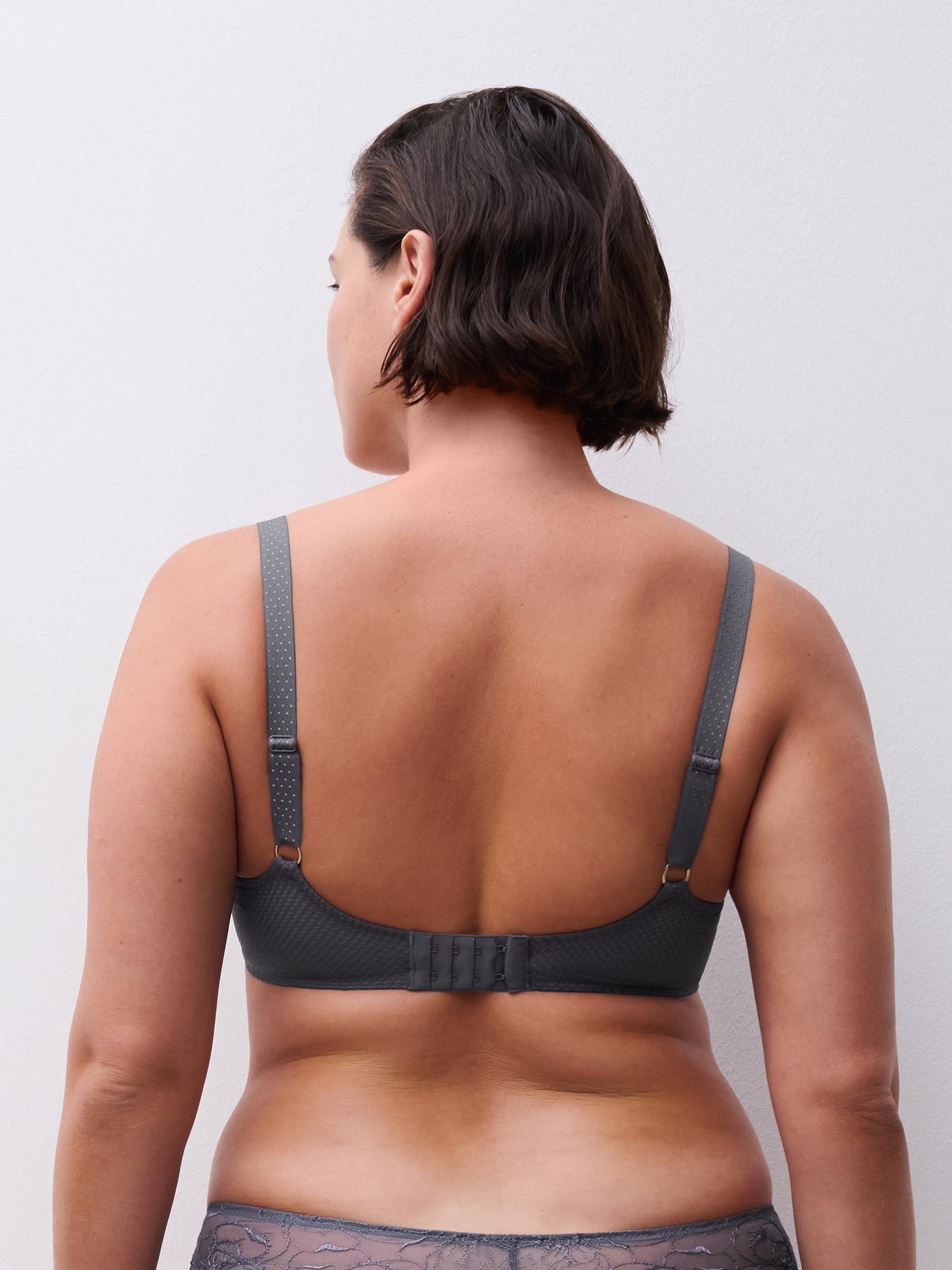 Plunge cup bra CHANTELLE Grey