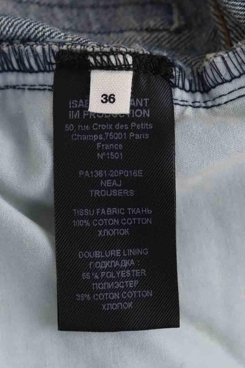 Straight jeans ISABEL MARANT ÉTOILE - SECONDE MAIN Blue
