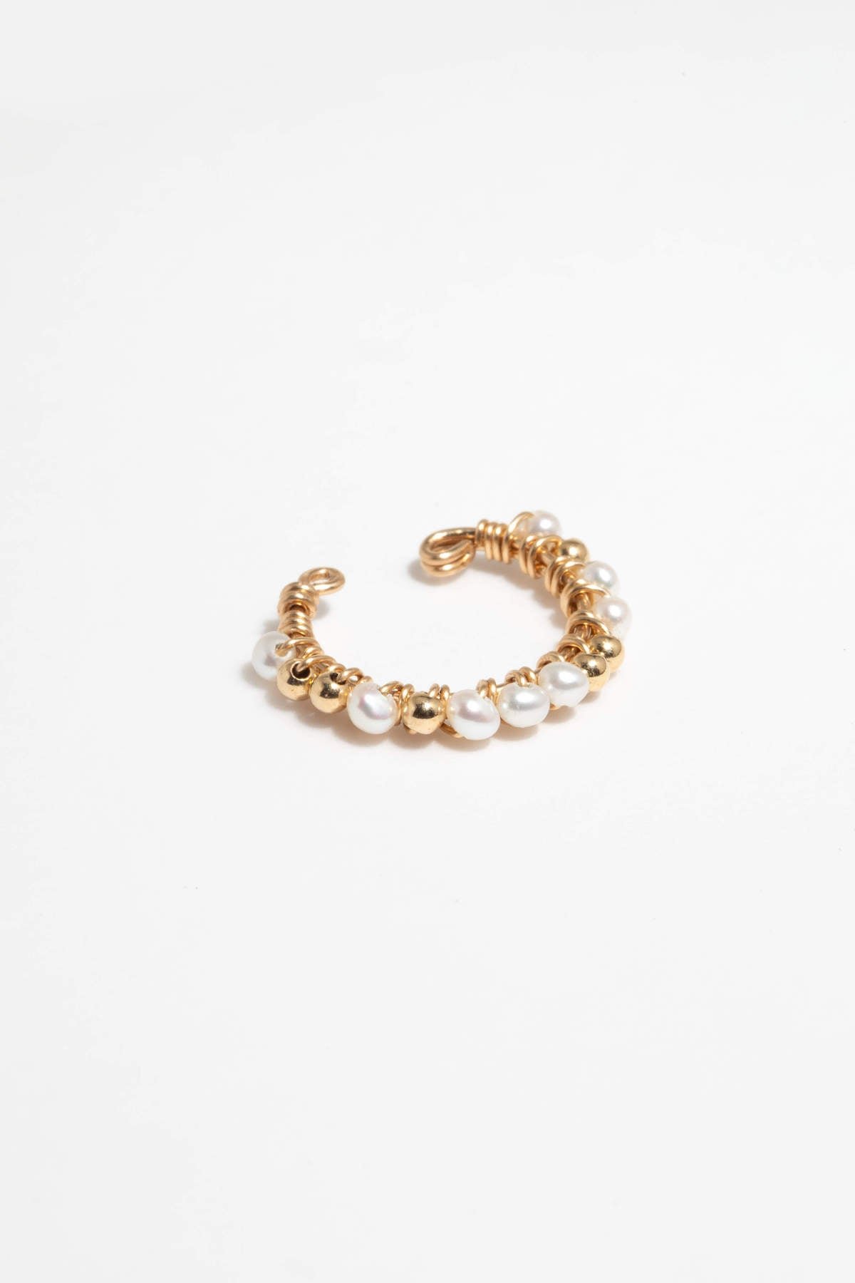 Faux Piercing Frida Pearl YAY White