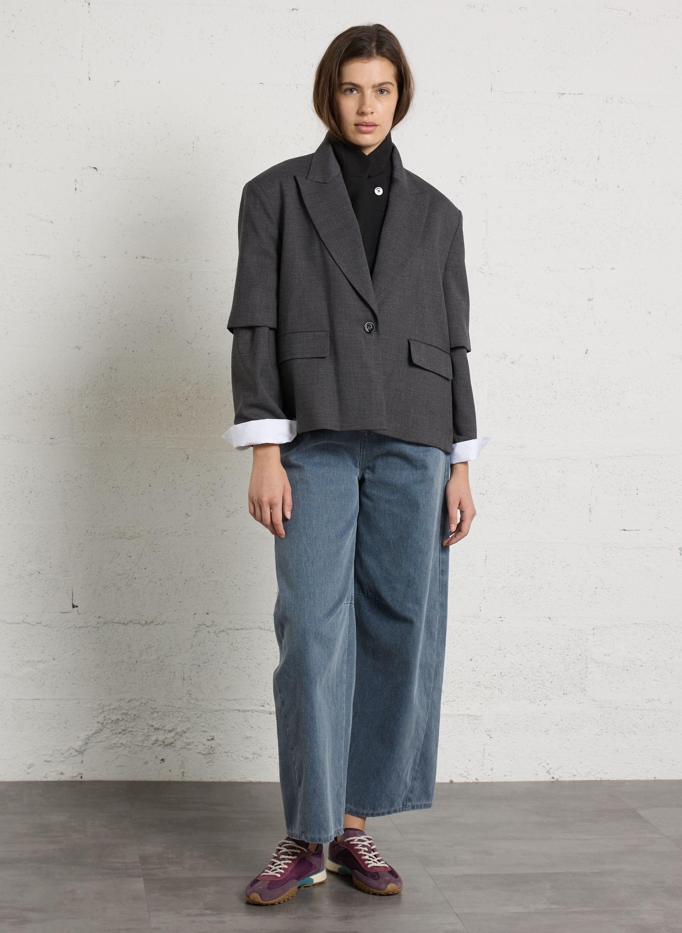 Oversized blazer IMPERIAL Grey