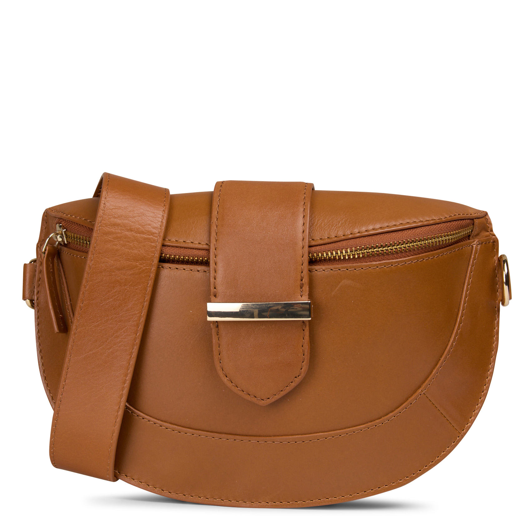 Leren heuptasje MAISON 123 Beige