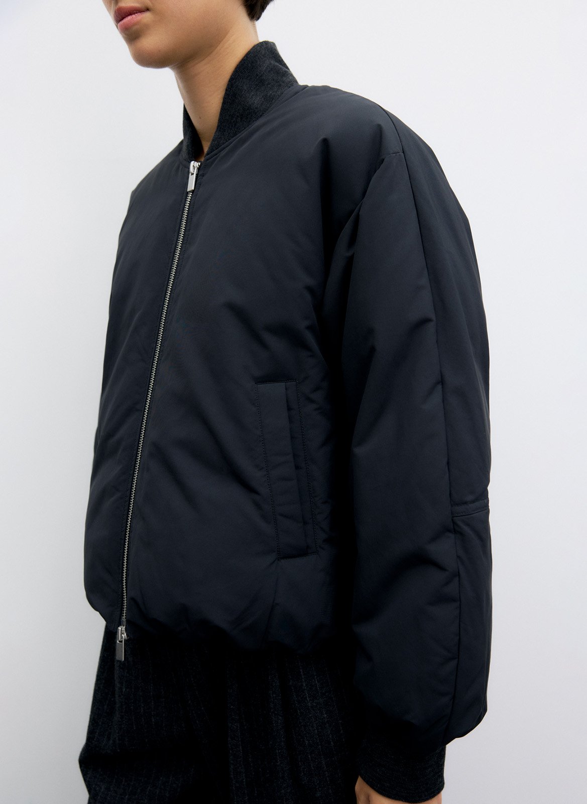 Einfarbige Jacke mit Reißverschluss GERARD DAREL Schwarz