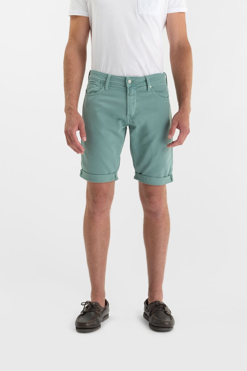 Zipped Bermuda shorts LE TEMPS DES CERISES Green
