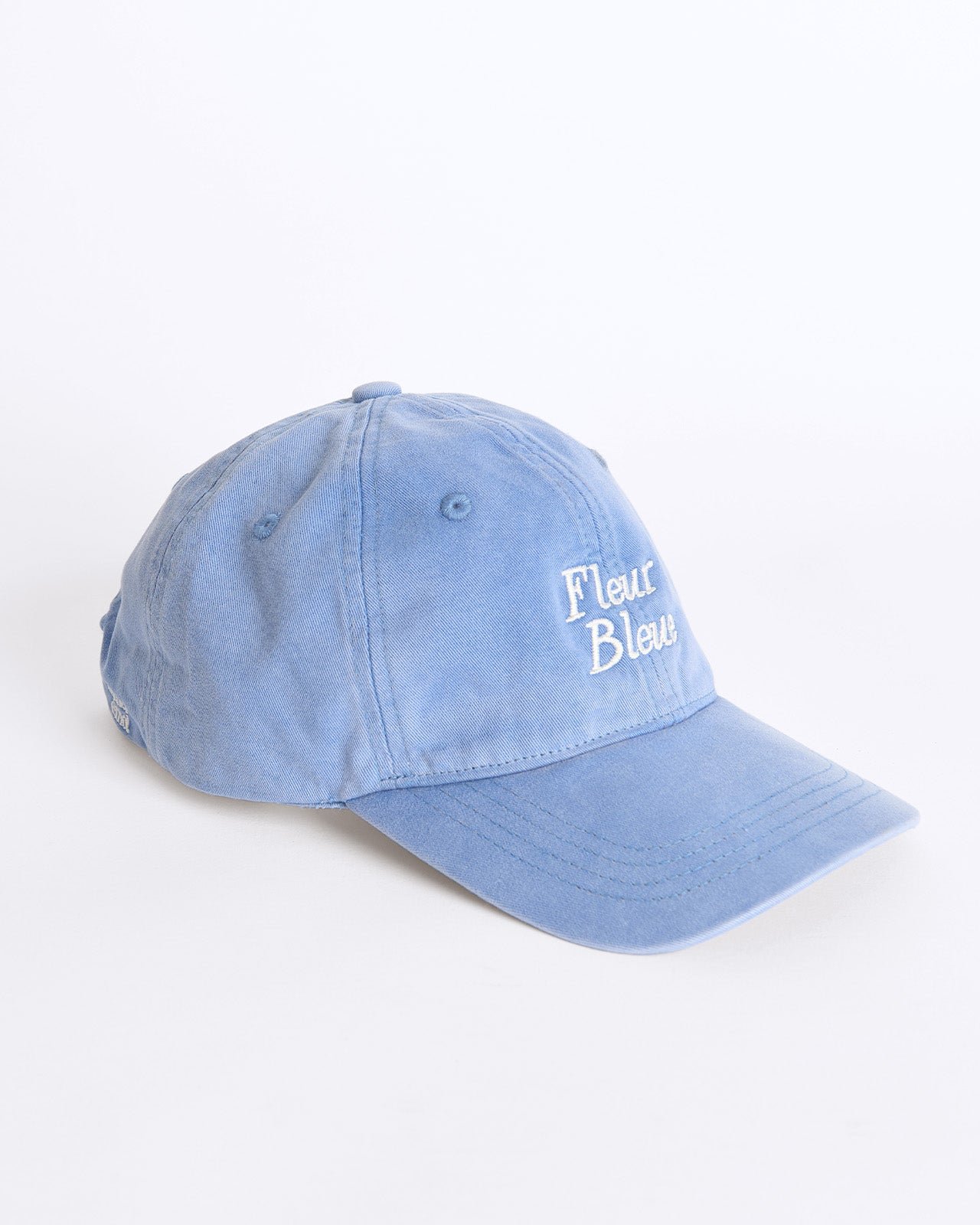 Embroidered Blue Flower Cap EMOI EMOI Blue