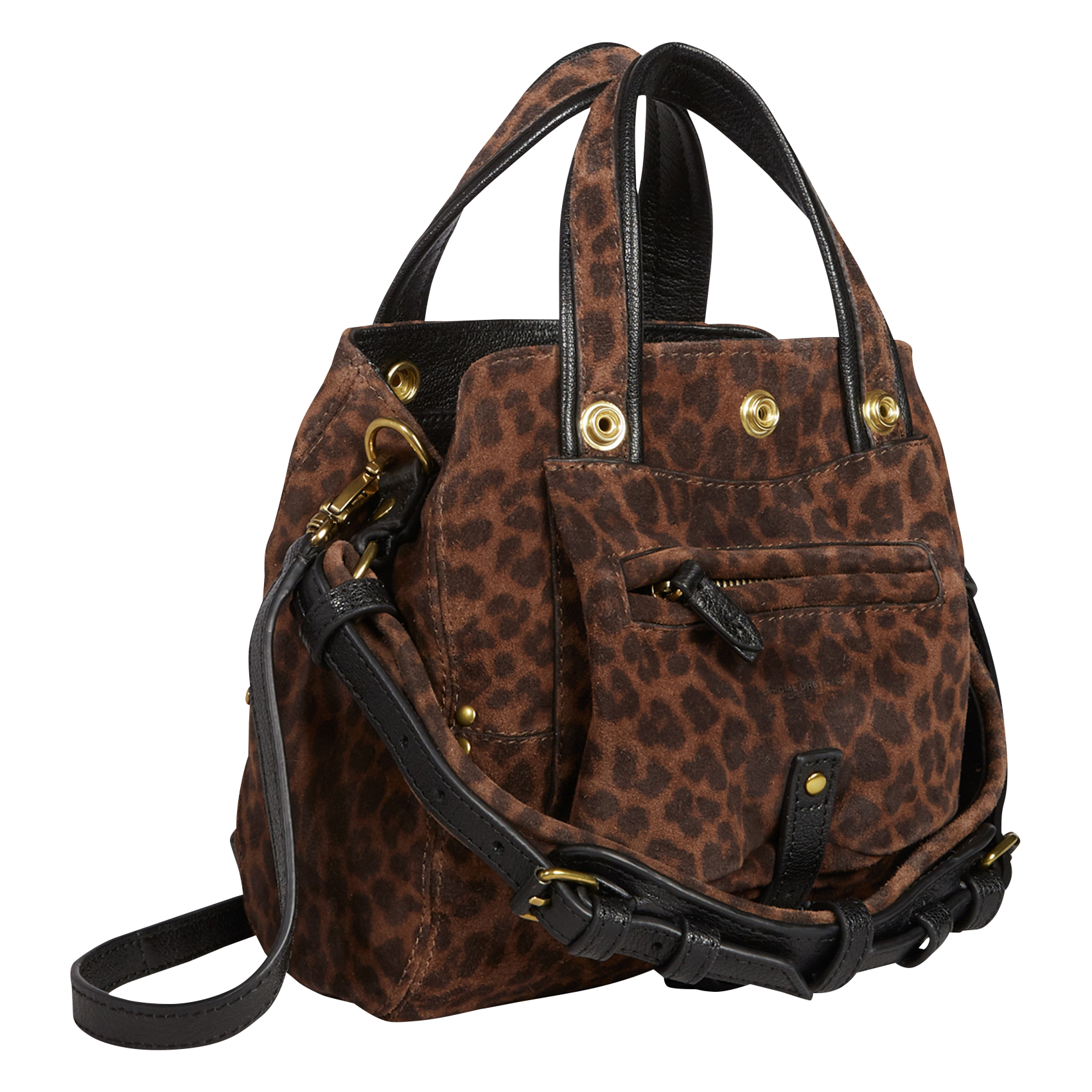 Leather shoulder bag JEROME DREYFUSS Multicolored