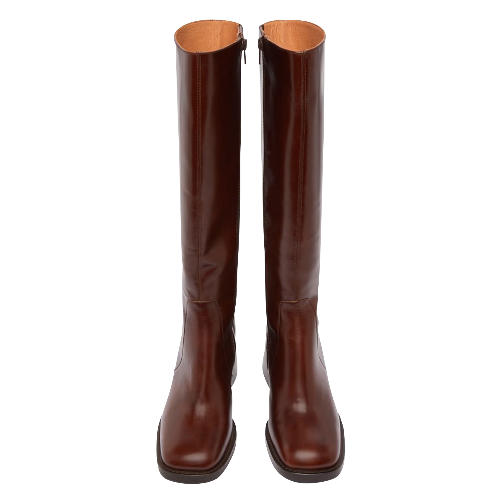 Ary leather boots JONAK Brown