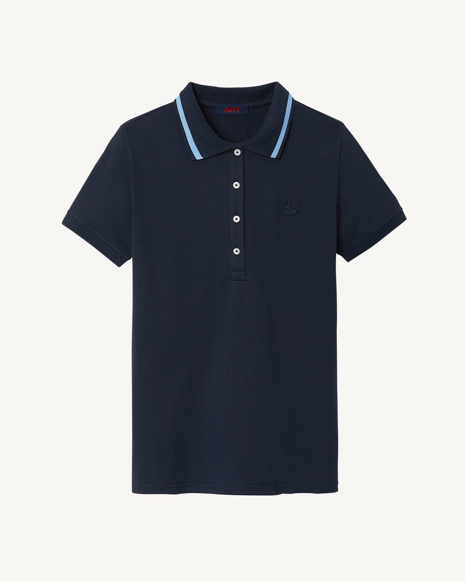 Gaia stretch polo JOTT Blue